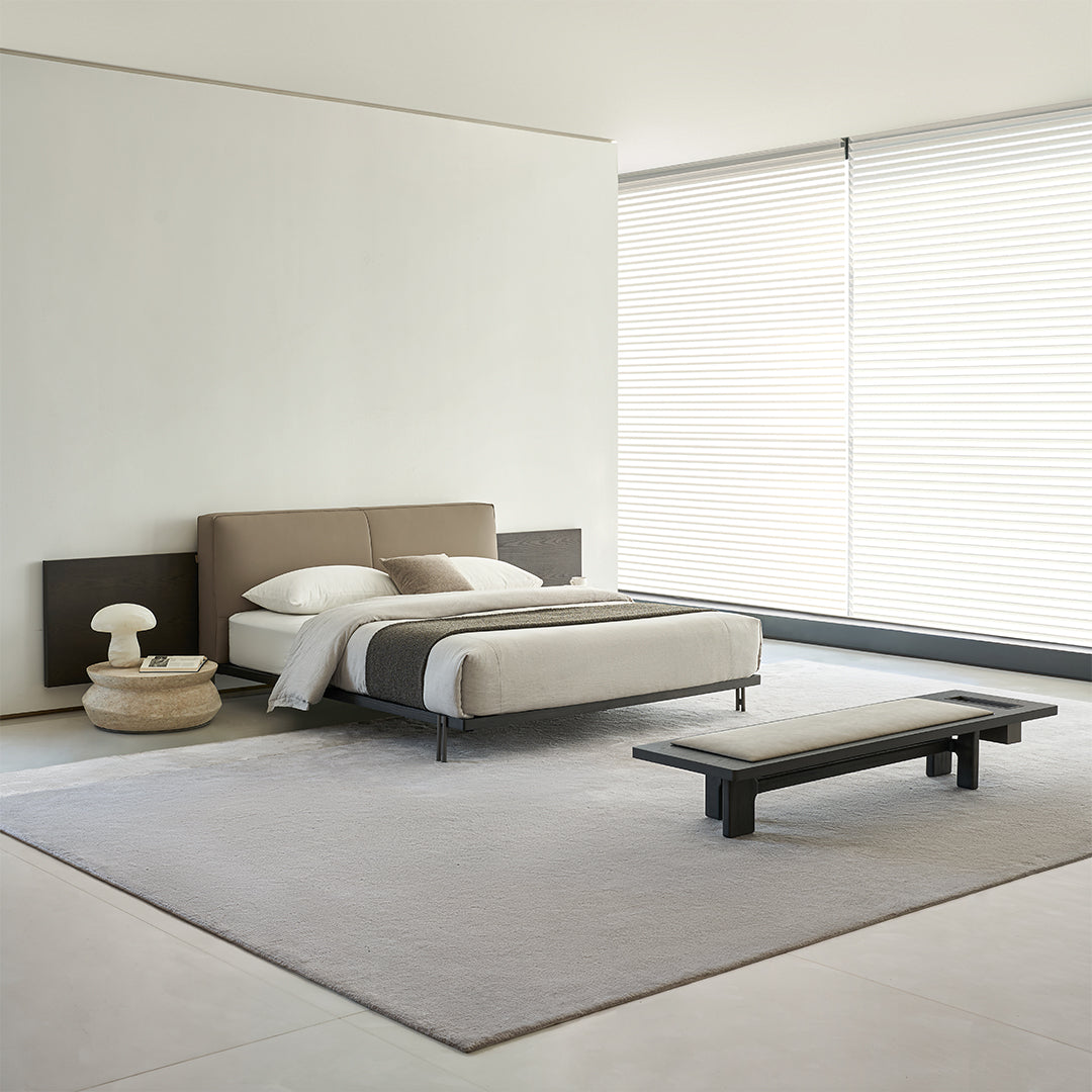 Lylia King Size Bed - AMF-C292 - Bedsteads - ebarza Furniture UAE | Shop Modern Furniture in Abu Dhabi & Dubai - مفروشات ايبازرا في الامارات | تسوق اثاث عصري وديكورات مميزة في دبي وابوظبي