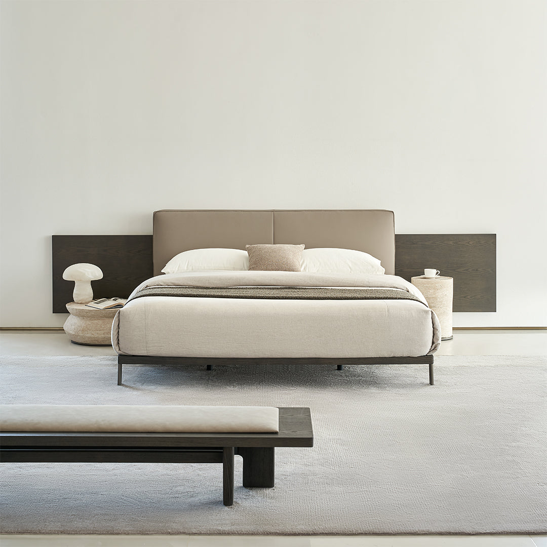 Lylia King Size Bed - AMF-C292 -  Bedsteads - ebarza Furniture UAE | Shop Modern Furniture in Abu Dhabi & Dubai - مفروشات ايبازرا في الامارات | تسوق اثاث عصري وديكورات مميزة في دبي وابوظبي