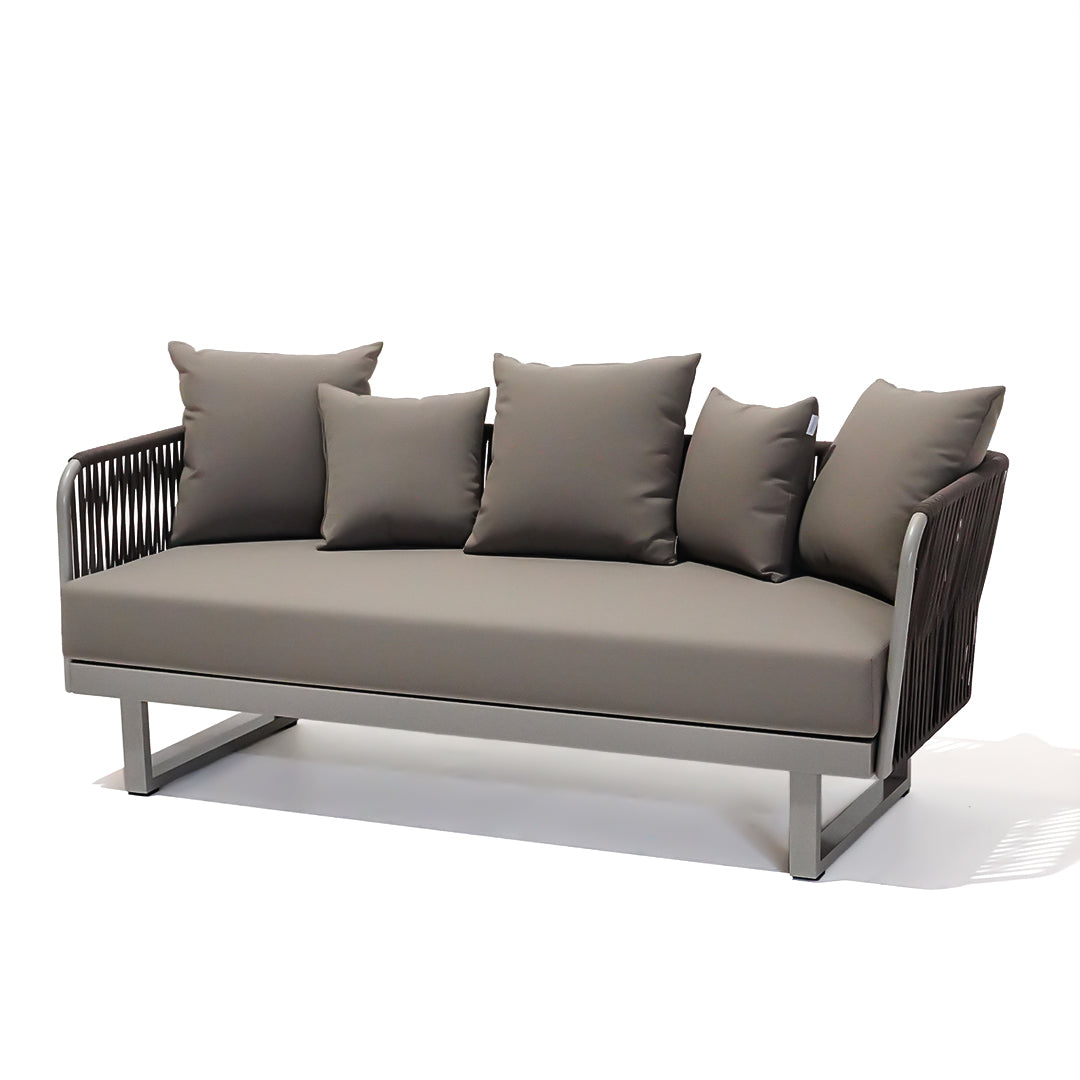 Lyon 3 Seater Outdoor Sofa 20810901 - Outdoor Sofas - ebarza Furniture UAE | Shop Modern Furniture in Abu Dhabi & Dubai - مفروشات ايبازرا في الامارات | تسوق اثاث عصري وديكورات مميزة في دبي وابوظبي