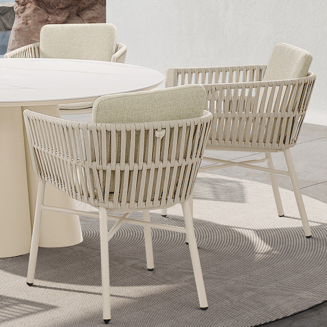 Marrakech Outdoor Dining Armchair AC5879N04ROP - Chairs - ebarza Furniture UAE | Shop Modern Furniture in Abu Dhabi & Dubai - مفروشات ايبازرا في الامارات | تسوق اثاث عصري وديكورات مميزة في دبي وابوظبي