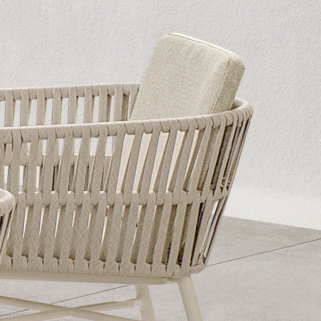 Marrakech Outdoor Dining Armchair AC5879N04ROP - Chairs - ebarza Furniture UAE | Shop Modern Furniture in Abu Dhabi & Dubai - مفروشات ايبازرا في الامارات | تسوق اثاث عصري وديكورات مميزة في دبي وابوظبي