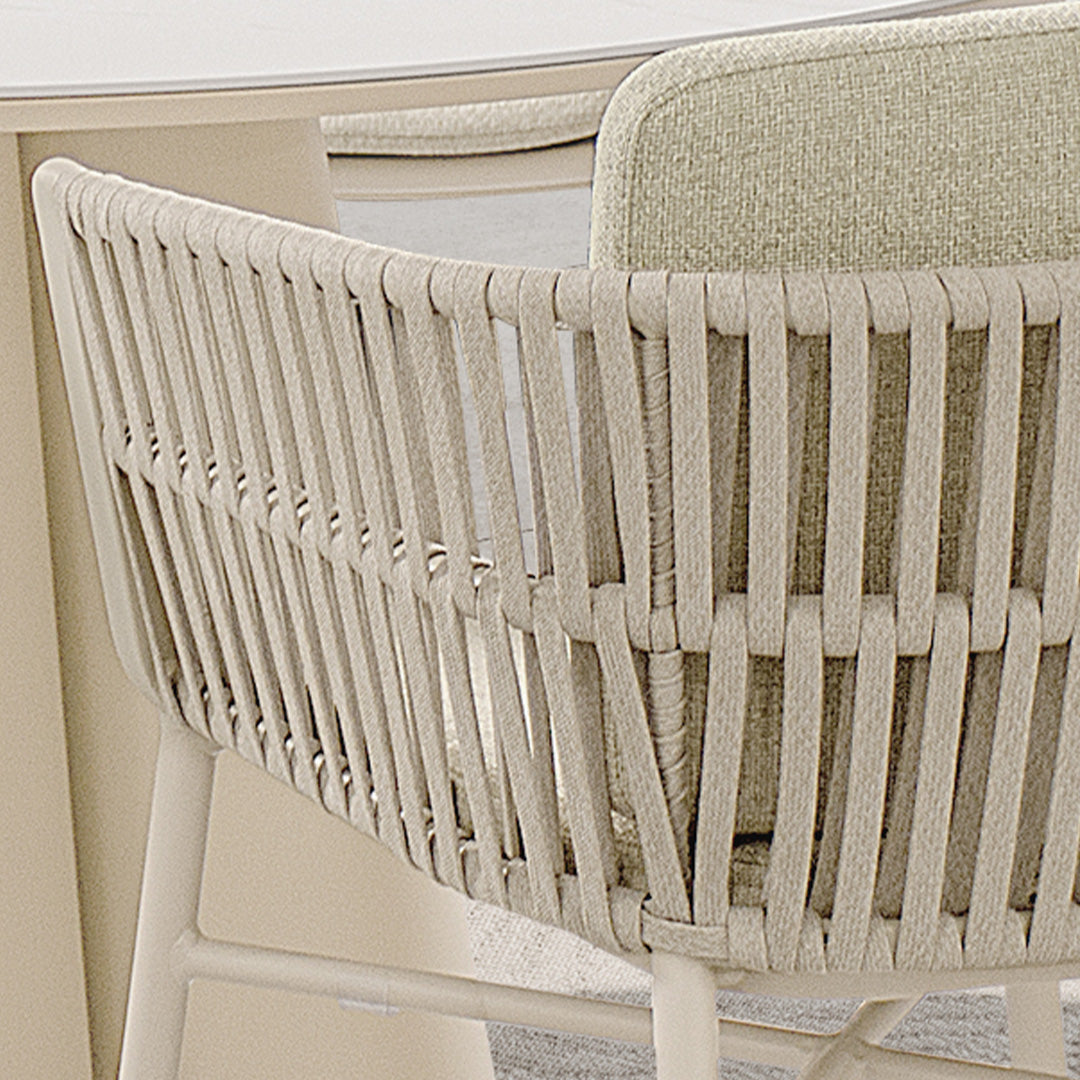 Marrakech Outdoor Dining Armchair AC5879N04ROP - Chairs - ebarza Furniture UAE | Shop Modern Furniture in Abu Dhabi & Dubai - مفروشات ايبازرا في الامارات | تسوق اثاث عصري وديكورات مميزة في دبي وابوظبي