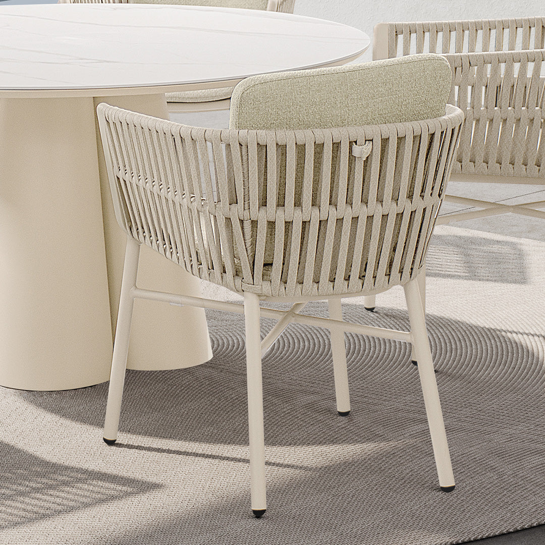 Marrakech Outdoor Dining Armchair AC5879N04ROP - Chairs - ebarza Furniture UAE | Shop Modern Furniture in Abu Dhabi & Dubai - مفروشات ايبازرا في الامارات | تسوق اثاث عصري وديكورات مميزة في دبي وابوظبي