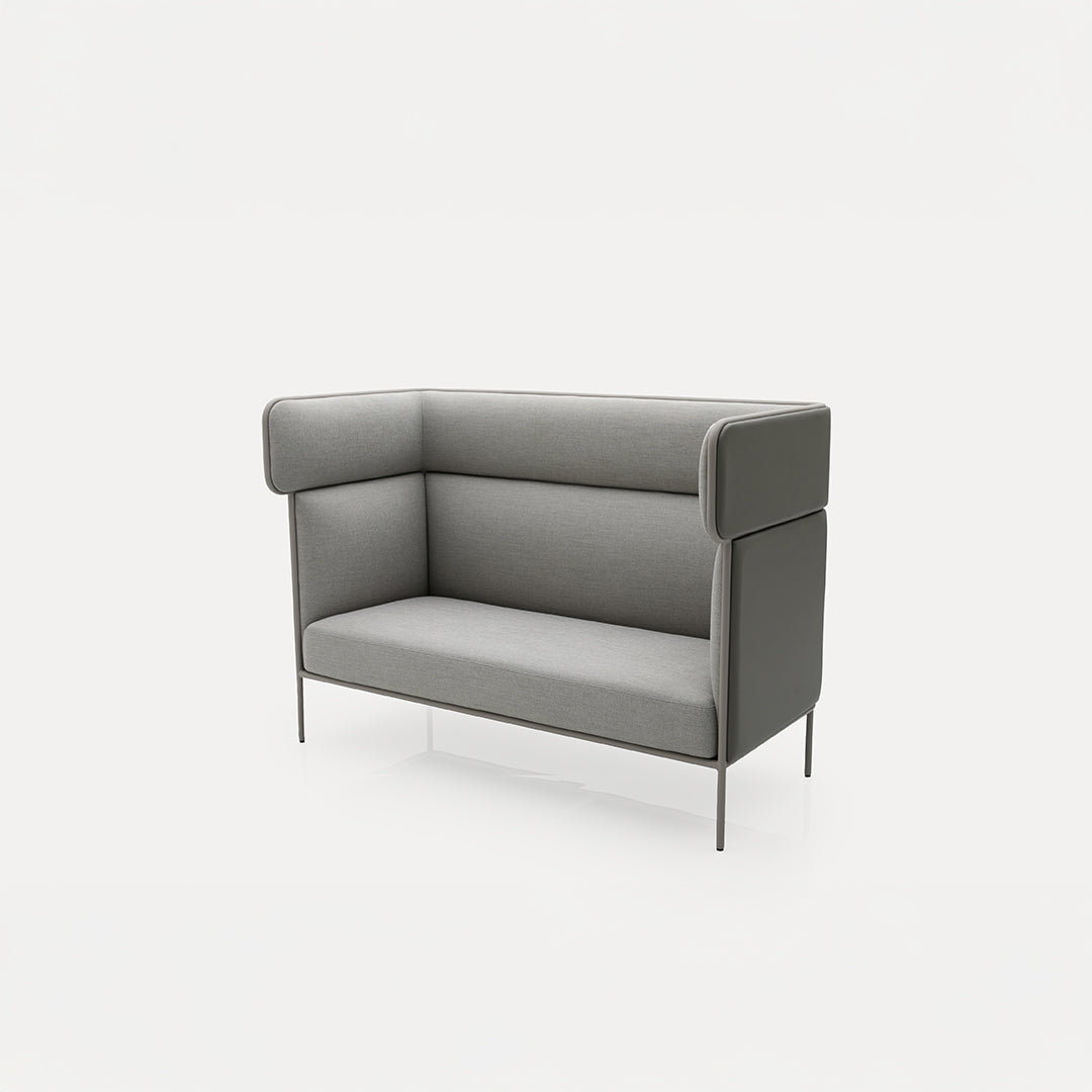 Pre-order 120 Days Delivery MAX 2 Seater-High Back Sofa - Sofas - ebarza Furniture UAE | Shop Modern Furniture in Abu Dhabi & Dubai - مفروشات ايبازرا في الامارات | تسوق اثاث عصري وديكورات مميزة في دبي وابوظبي