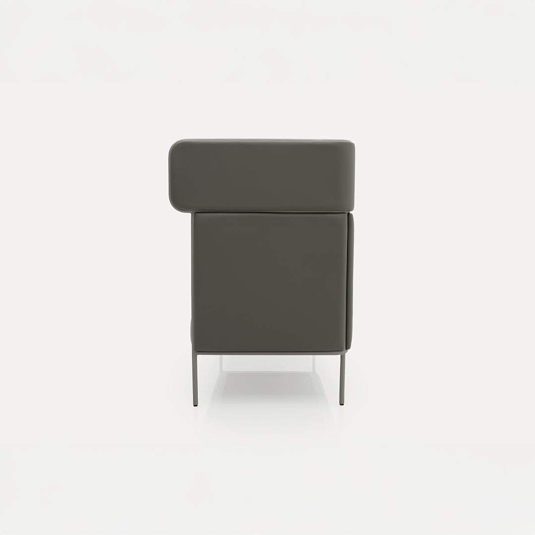 Pre-order 120 Days Delivery MAX 2 Seater-High Back Sofa - Sofas - ebarza Furniture UAE | Shop Modern Furniture in Abu Dhabi & Dubai - مفروشات ايبازرا في الامارات | تسوق اثاث عصري وديكورات مميزة في دبي وابوظبي