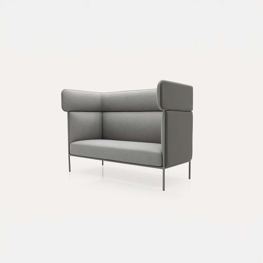Pre-order 120 Days Delivery MAX 2 Seater-High Back Sofa - Sofas - ebarza Furniture UAE | Shop Modern Furniture in Abu Dhabi & Dubai - مفروشات ايبازرا في الامارات | تسوق اثاث عصري وديكورات مميزة في دبي وابوظبي