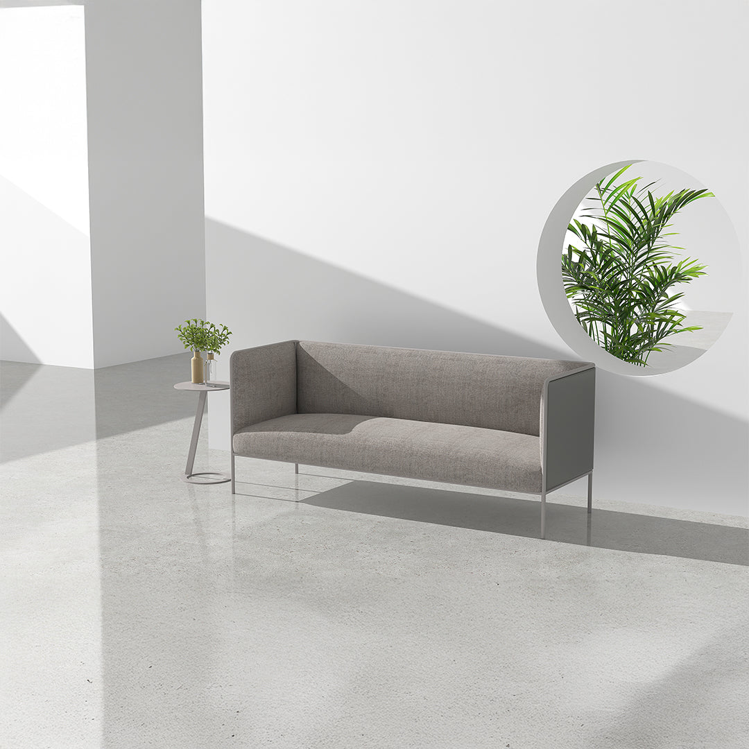 MAX 3-Seater-Low Back Sofa - Sofas - ebarza Furniture UAE | Shop Modern Furniture in Abu Dhabi & Dubai - مفروشات ايبازرا في الامارات | تسوق اثاث عصري وديكورات مميزة في دبي وابوظبي