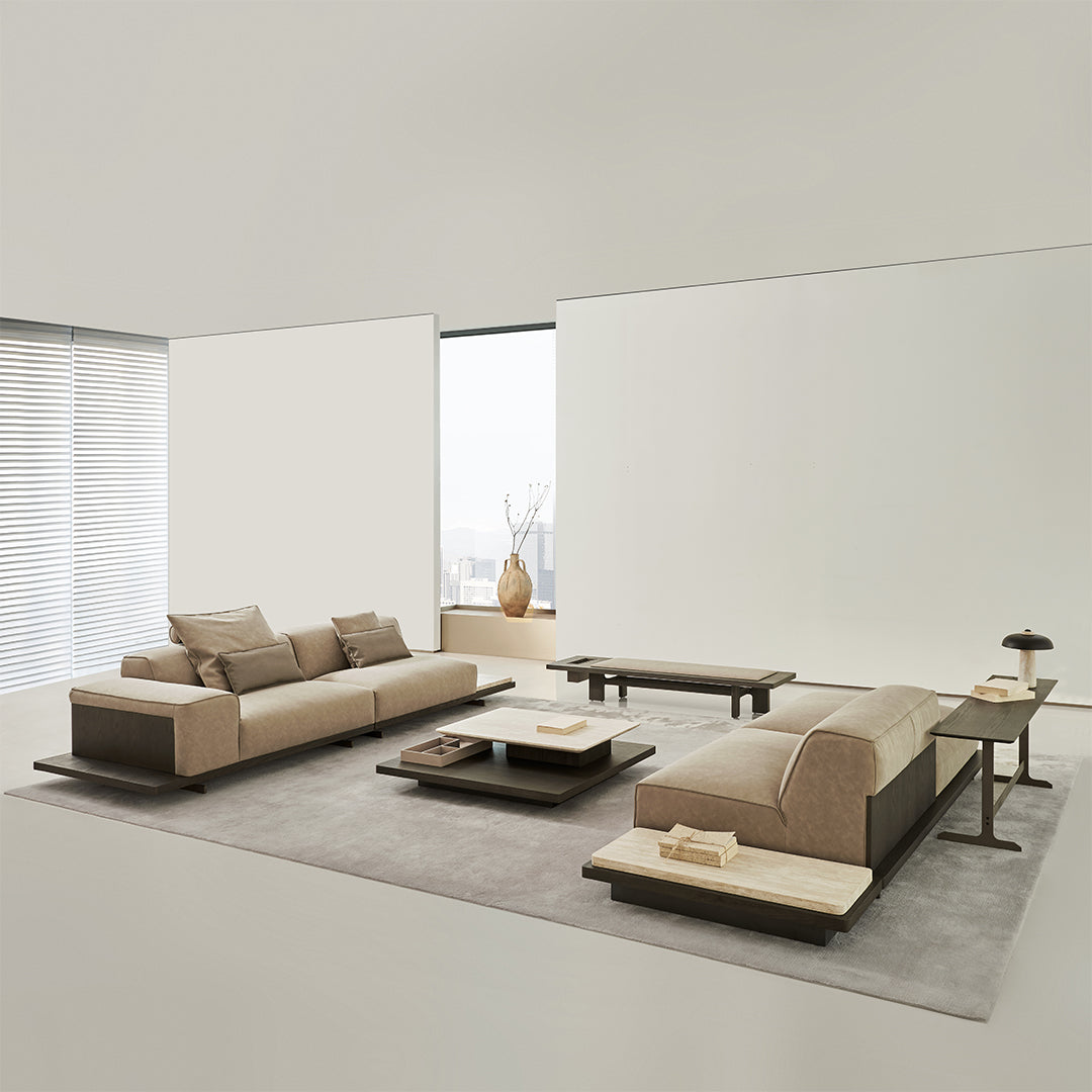 Miya Single Seater Module With Side Table - AMBO-S80249 - C1(Y.J) - Sofas - ebarza Furniture UAE | Shop Modern Furniture in Abu Dhabi & Dubai - مفروشات ايبازرا في الامارات | تسوق اثاث عصري وديكورات مميزة في دبي وابوظبي