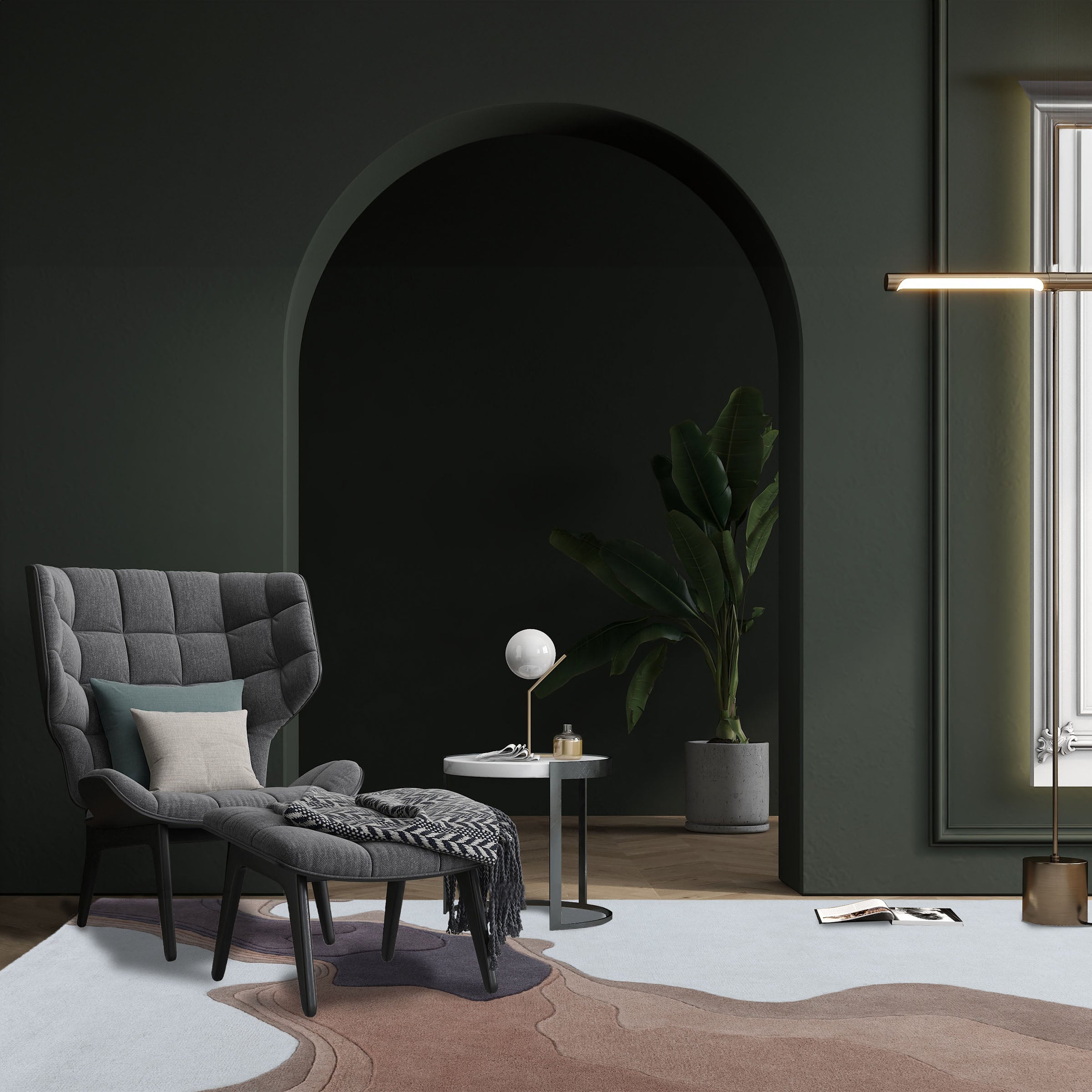 450X300 Cm Driftwood Melody WOOL BEIGE AND DARK BEIGE Rug JH-22739 - Rugs - ebarza Furniture UAE | Shop Modern Furniture in Abu Dhabi & Dubai - مفروشات ايبازرا في الامارات | تسوق اثاث عصري وديكورات مميزة في دبي وابوظبي