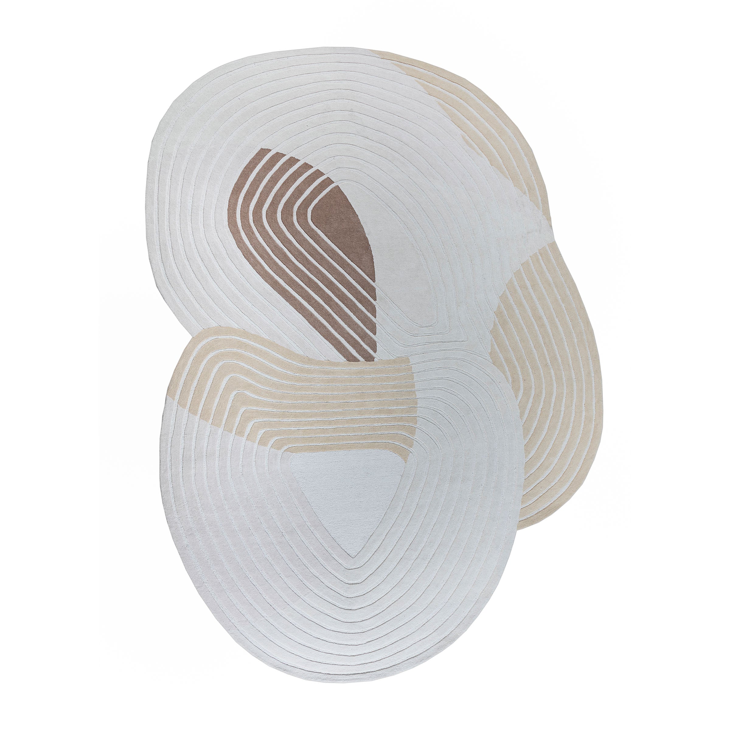 600X350 Cm WOOL BEIGE Rug JH-22727 - Rugs - ebarza Furniture UAE | Shop Modern Furniture in Abu Dhabi & Dubai - مفروشات ايبازرا في الامارات | تسوق اثاث عصري وديكورات مميزة في دبي وابوظبي