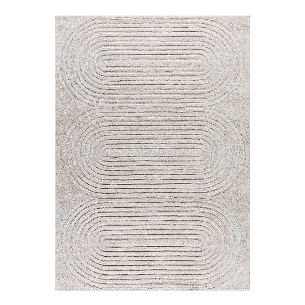 180x120 Cm Eclipsed Pearls WOOL BEIGE Rug JH-22749 - Rugs - ebarza Furniture UAE | Shop Modern Furniture in Abu Dhabi & Dubai - مفروشات ايبازرا في الامارات | تسوق اثاث عصري وديكورات مميزة في دبي وابوظبي