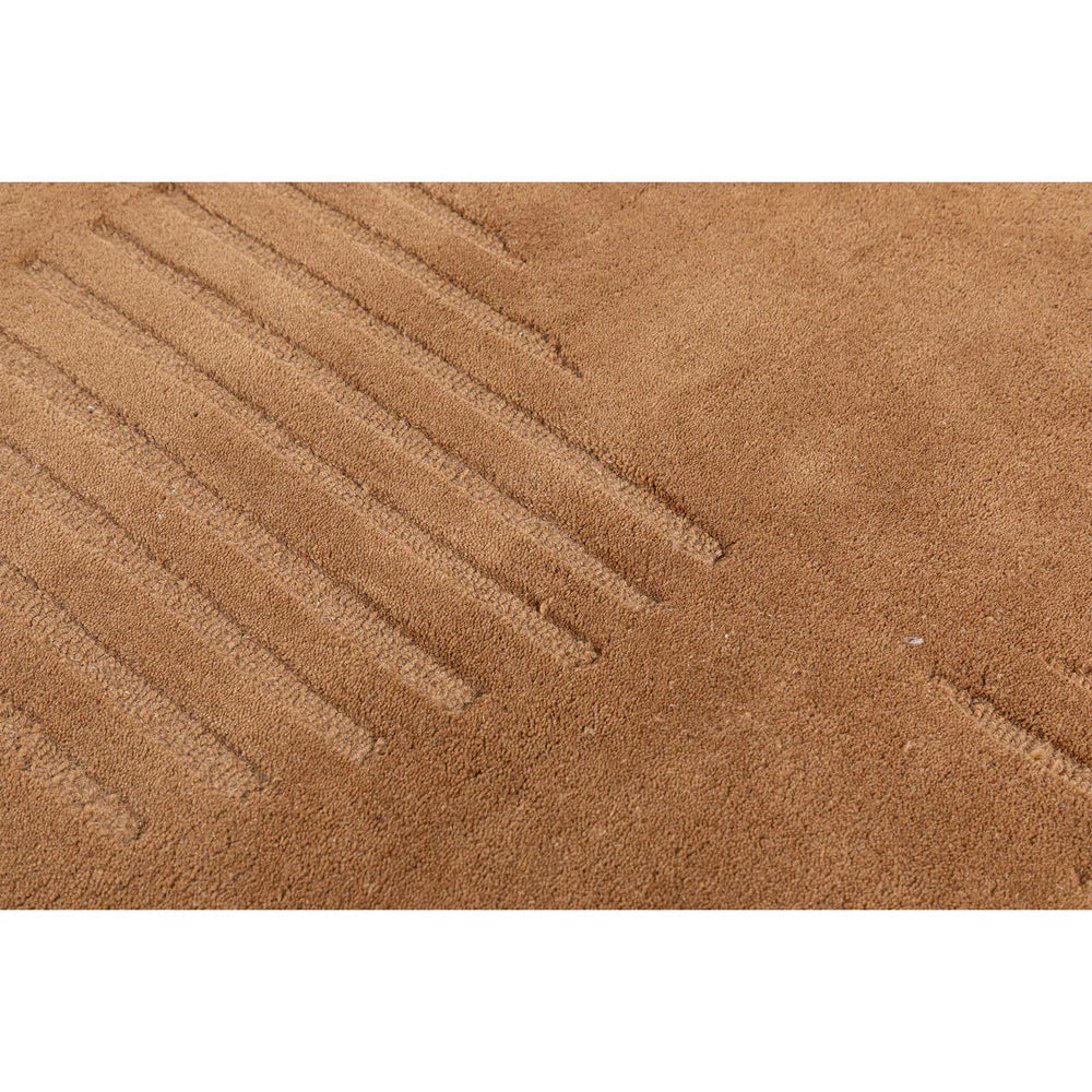 350X100 Cm KALEIDOSCOPE WOOL CLAY COLOR RUG JH-22745 -  Rugs - ebarza Furniture UAE | Shop Modern Furniture in Abu Dhabi & Dubai - مفروشات ايبازرا في الامارات | تسوق اثاث عصري وديكورات مميزة في دبي وابوظبي