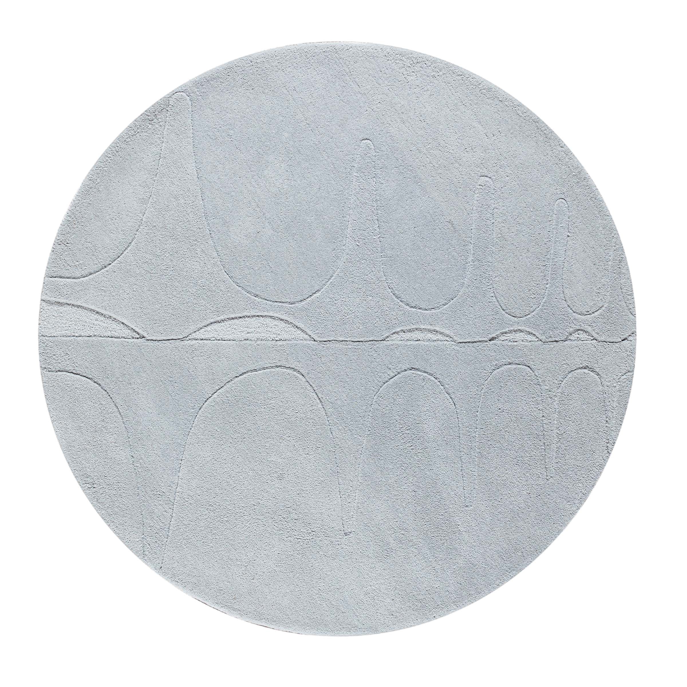 D250 Cm WOOL Gray Rug JH-22741 - Rugs - ebarza Furniture UAE | Shop Modern Furniture in Abu Dhabi & Dubai - مفروشات ايبازرا في الامارات | تسوق اثاث عصري وديكورات مميزة في دبي وابوظبي