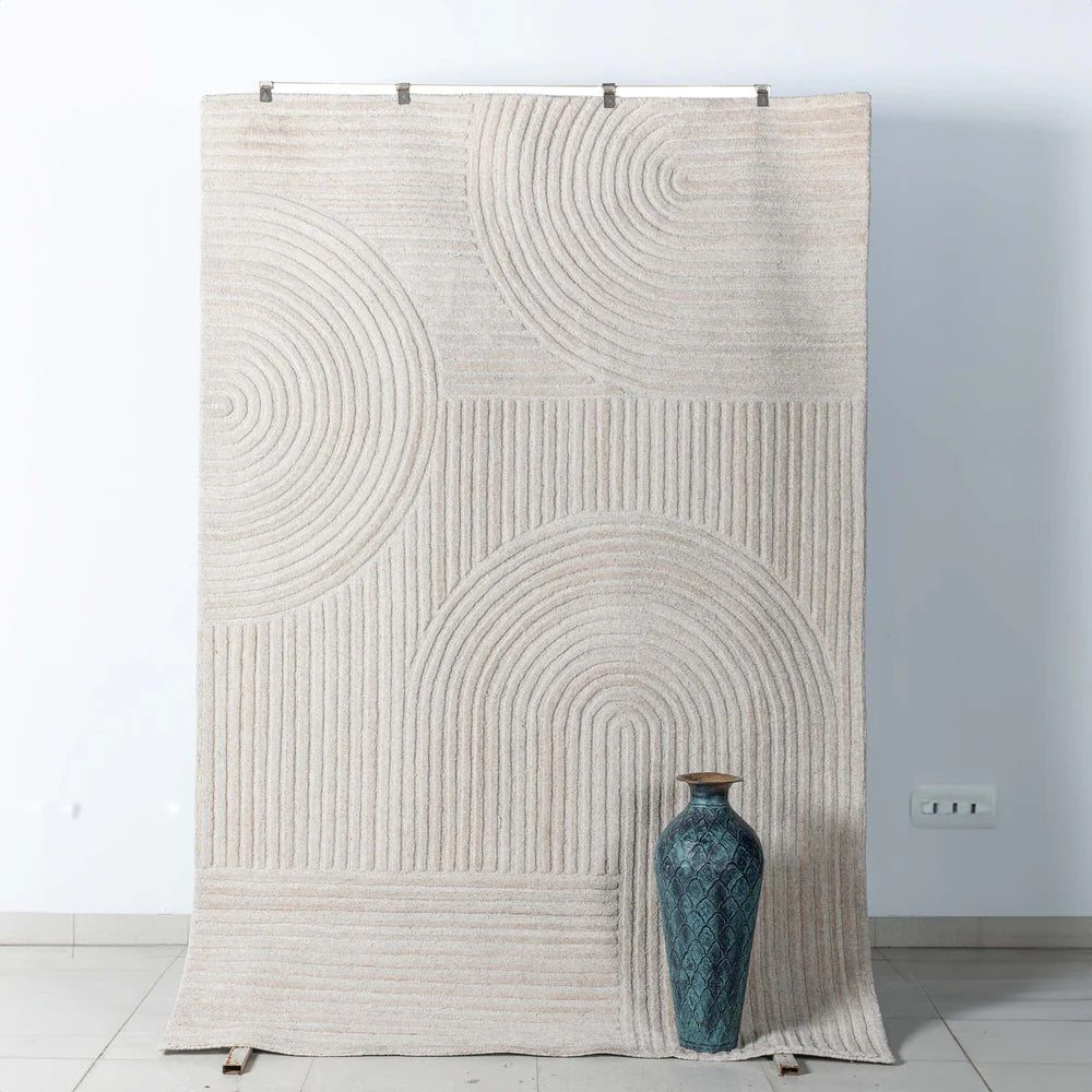 600X400 Cm WOOL Rug JH-22735 - Rugs - ebarza Furniture UAE | Shop Modern Furniture in Abu Dhabi & Dubai - مفروشات ايبازرا في الامارات | تسوق اثاث عصري وديكورات مميزة في دبي وابوظبي