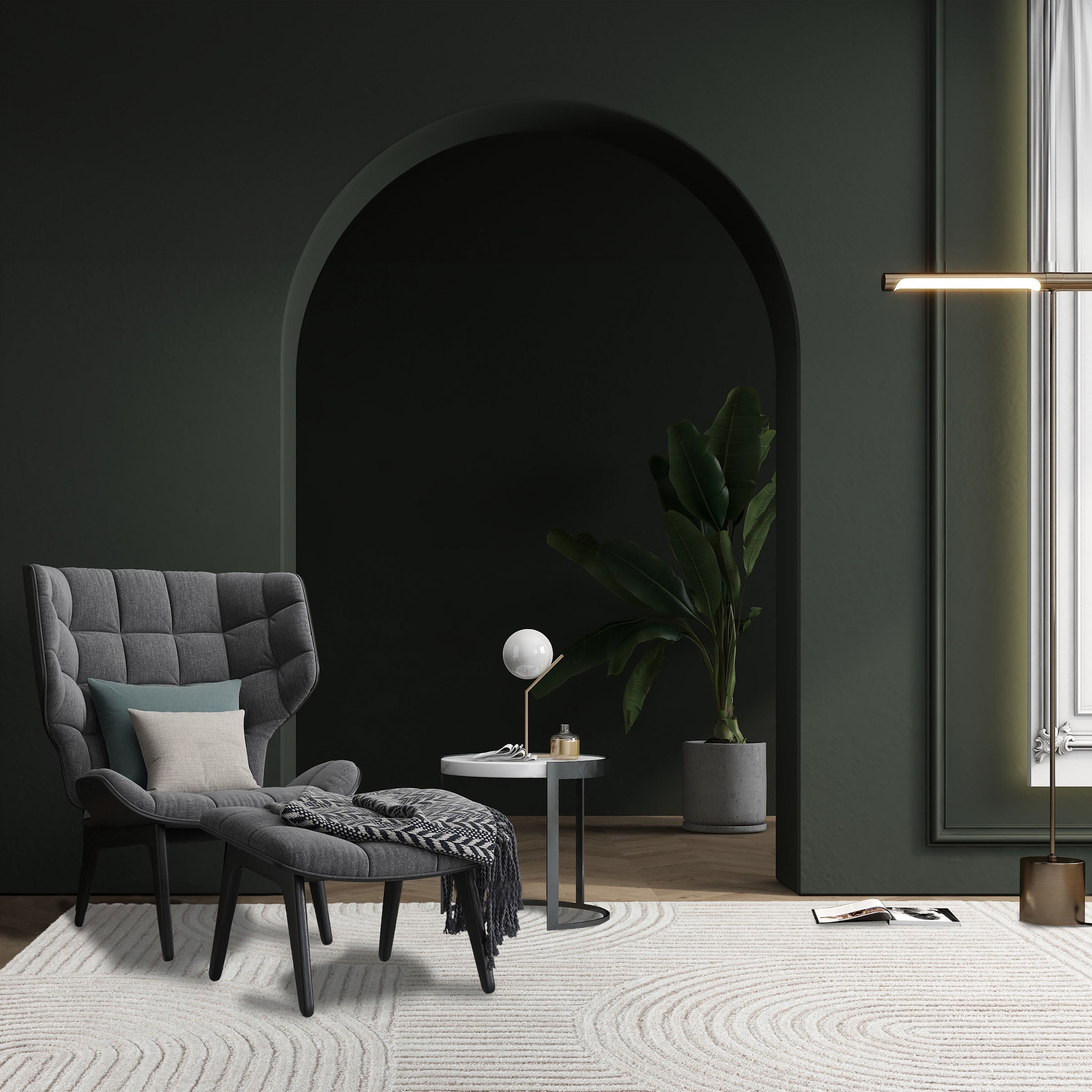 450X300 Cm WOOL Rug JH-22735 - Rugs - ebarza Furniture UAE | Shop Modern Furniture in Abu Dhabi & Dubai - مفروشات ايبازرا في الامارات | تسوق اثاث عصري وديكورات مميزة في دبي وابوظبي