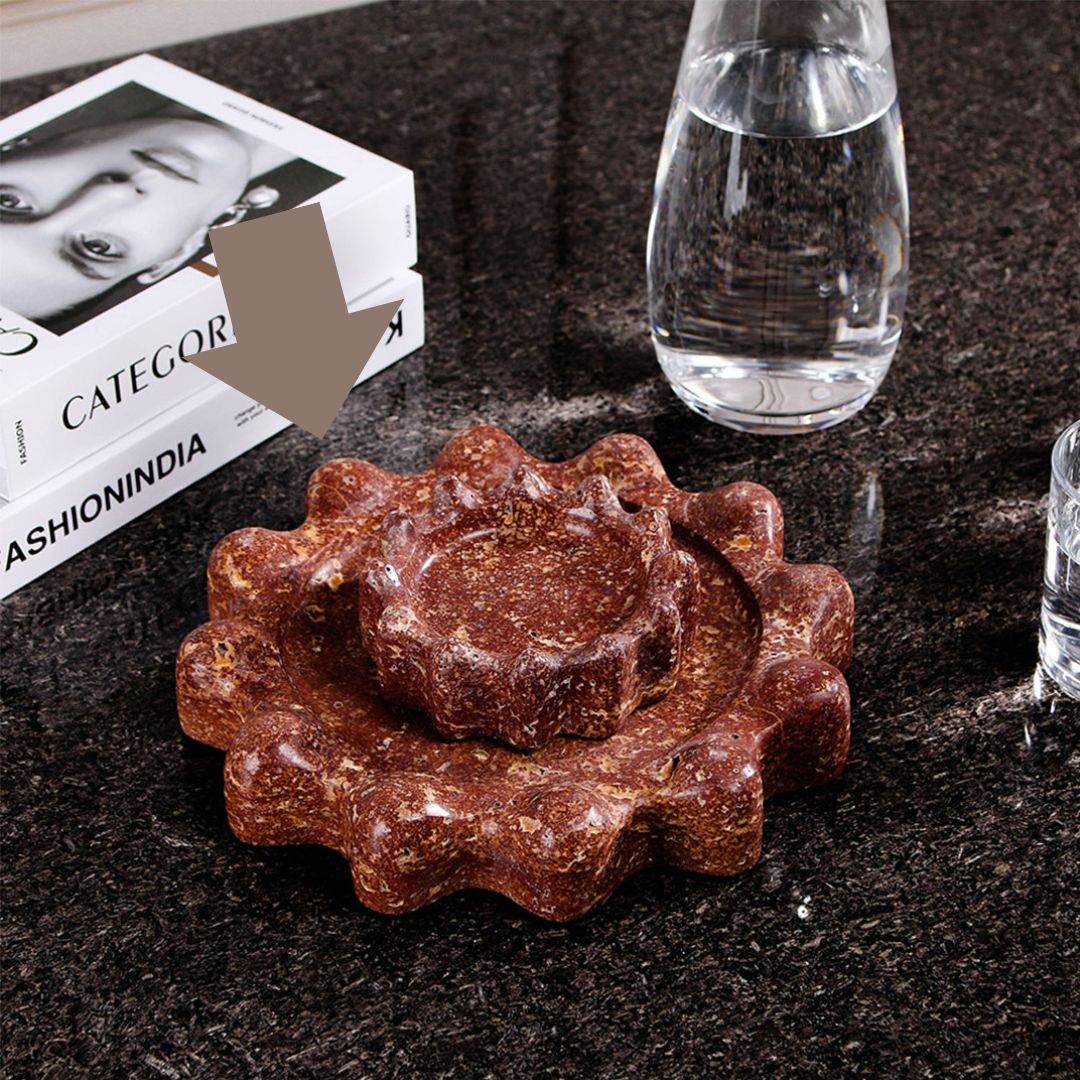 Marble Astray-L - KF4007BL - Home Decor Figurines - ebarza Furniture UAE | Shop Modern Furniture in Abu Dhabi & Dubai - مفروشات ايبازرا في الامارات | تسوق اثاث عصري وديكورات مميزة في دبي وابوظبي