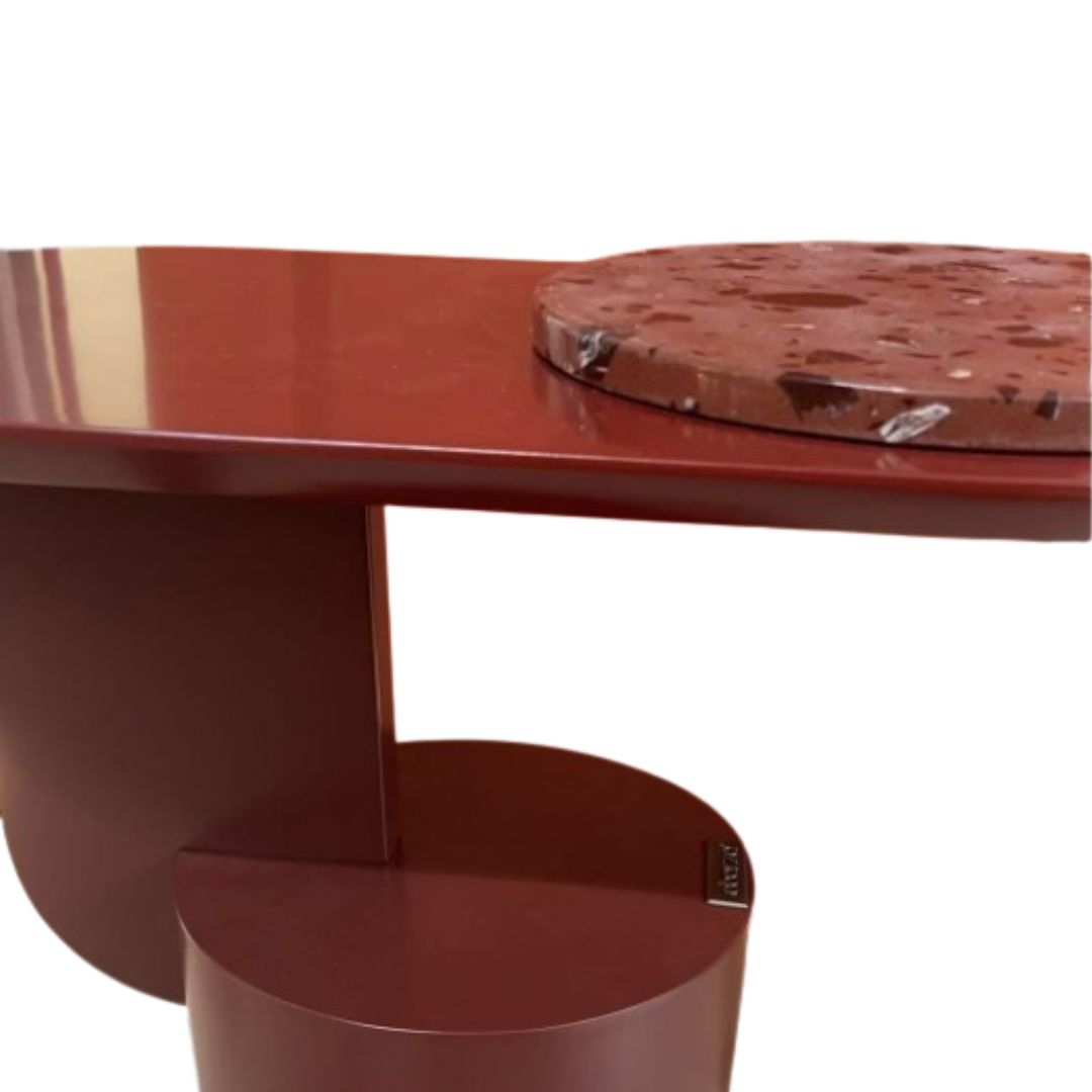 Pre-order 45 Days Delivery Marsala Side Table/Floor Lamp JK-D256 - Bedside Tables - ebarza Furniture UAE | Shop Modern Furniture in Abu Dhabi & Dubai - مفروشات ايبازرا في الامارات | تسوق اثاث عصري وديكورات مميزة في دبي وابوظبي