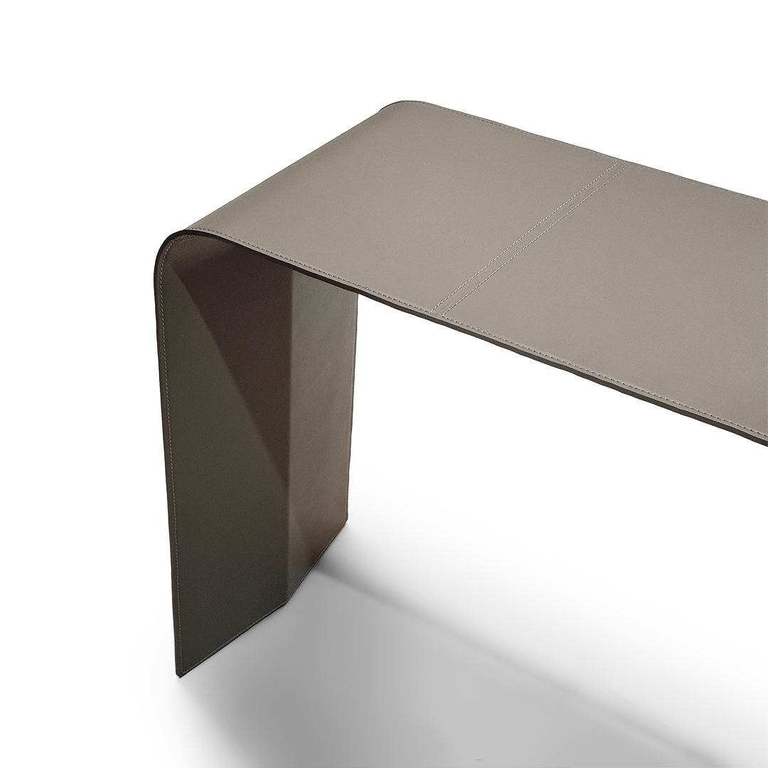 Microfiber Hard Leather Console Table DO-251 - Consoles - ebarza Furniture UAE | Shop Modern Furniture in Abu Dhabi & Dubai - مفروشات ايبازرا في الامارات | تسوق اثاث عصري وديكورات مميزة في دبي وابوظبي