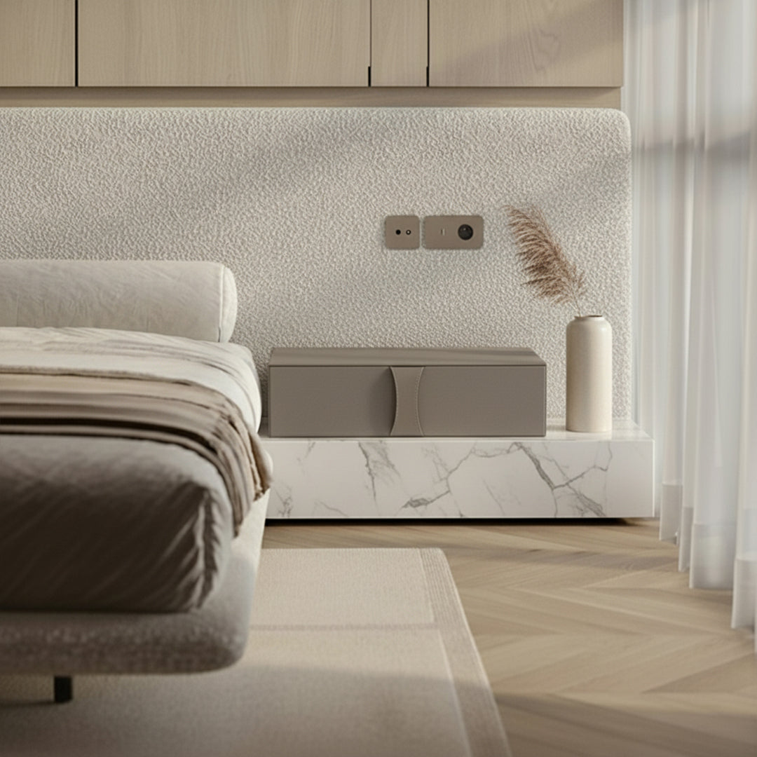 Microfiber Hard Leather Drawer Box TSA555-DR - Decorative Boxes - ebarza Furniture UAE | Shop Modern Furniture in Abu Dhabi & Dubai - مفروشات ايبازرا في الامارات | تسوق اثاث عصري وديكورات مميزة في دبي وابوظبي