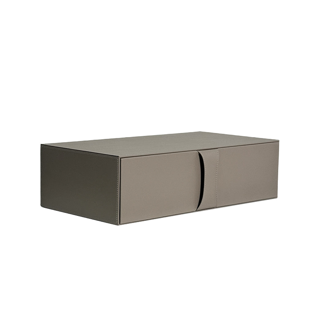 Microfiber Hard Leather Drawer Box TSA555-DR - Decorative Boxes - ebarza Furniture UAE | Shop Modern Furniture in Abu Dhabi & Dubai - مفروشات ايبازرا في الامارات | تسوق اثاث عصري وديكورات مميزة في دبي وابوظبي