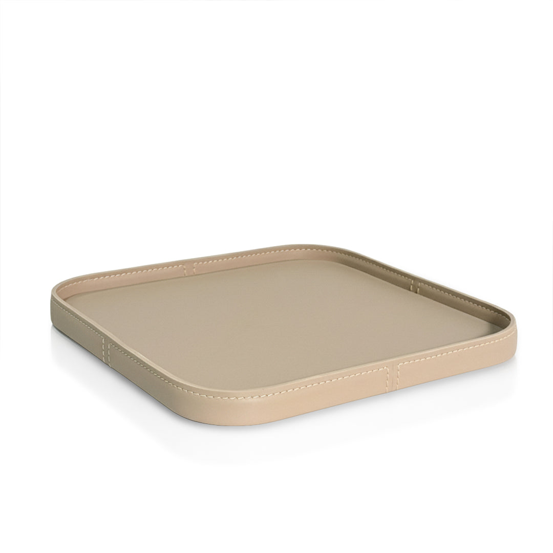 Microfiber Hard Leather Tray TR-256-Q - Trays - ebarza Furniture UAE | Shop Modern Furniture in Abu Dhabi & Dubai - مفروشات ايبازرا في الامارات | تسوق اثاث عصري وديكورات مميزة في دبي وابوظبي
