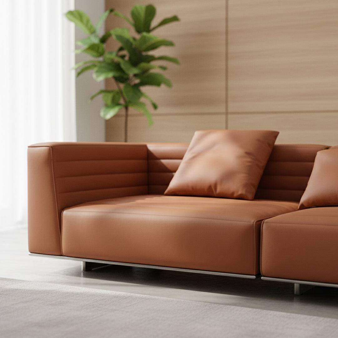 Microfiber Leather 3 seater Sofa ISF-2127/2 YY0871-5#