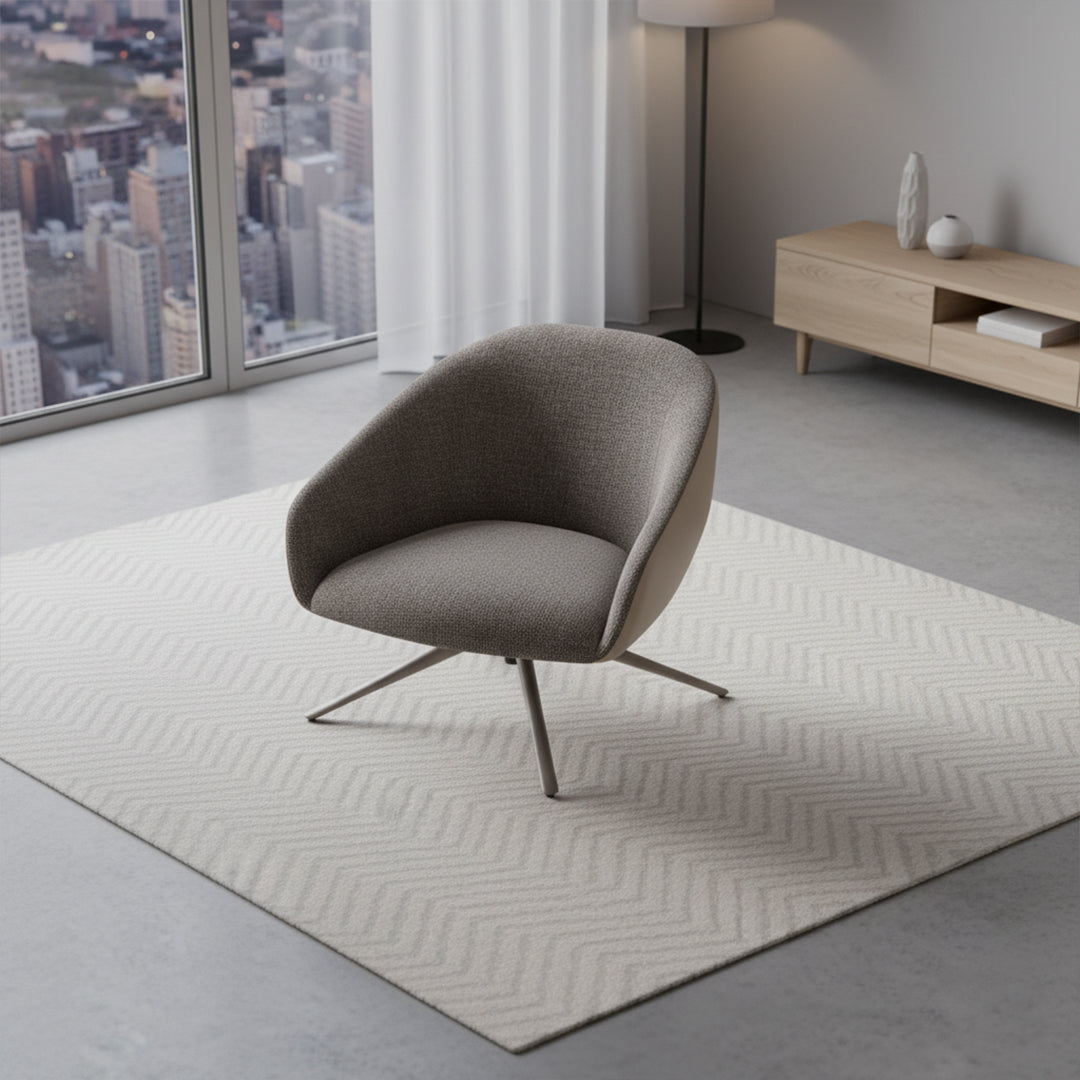 Milo Armchair Leaf-L4SM-2 - Armchairs - ebarza Furniture UAE | Shop Modern Furniture in Abu Dhabi & Dubai - مفروشات ايبازرا في الامارات | تسوق اثاث عصري وديكورات مميزة في دبي وابوظبي