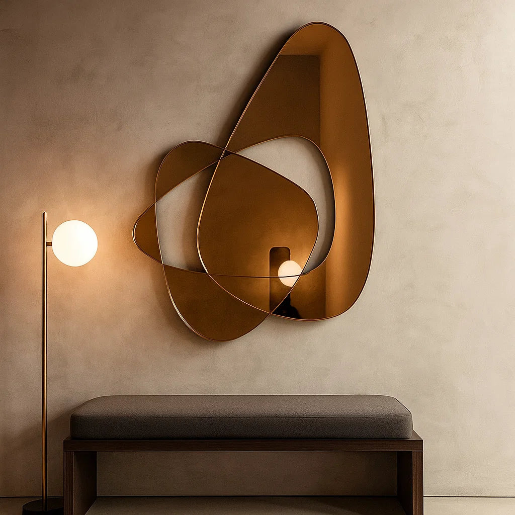 AS IS - Space Gate Handcrafted Stainless Steel Artwork Bg2020044-RG -  DISPLAY ITEM - ebarza Furniture UAE | Shop Modern Furniture in Abu Dhabi & Dubai - مفروشات ايبازرا في الامارات | تسوق اثاث عصري وديكورات مميزة في دبي وابوظبي