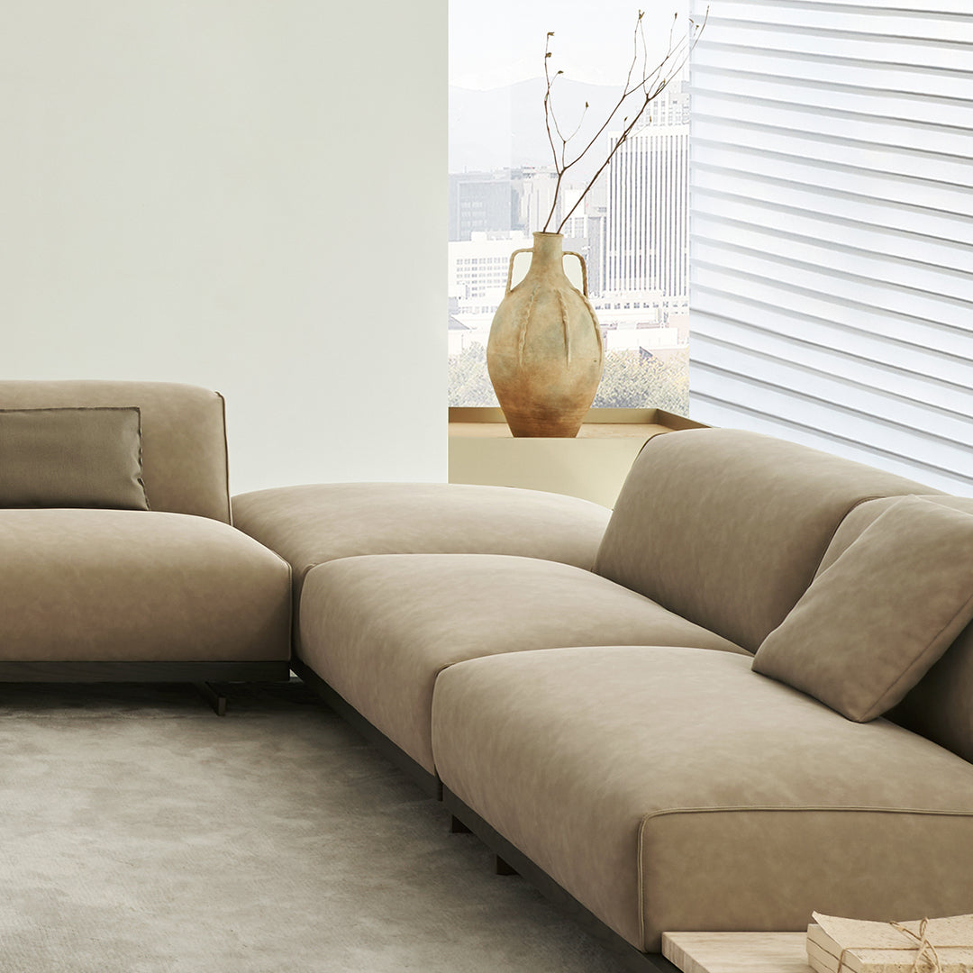 Miya 2-Seater Module With Half Back - AMBO-S80249-E(Z) - Sofas - ebarza Furniture UAE | Shop Modern Furniture in Abu Dhabi & Dubai - مفروشات ايبازرا في الامارات | تسوق اثاث عصري وديكورات مميزة في دبي وابوظبي