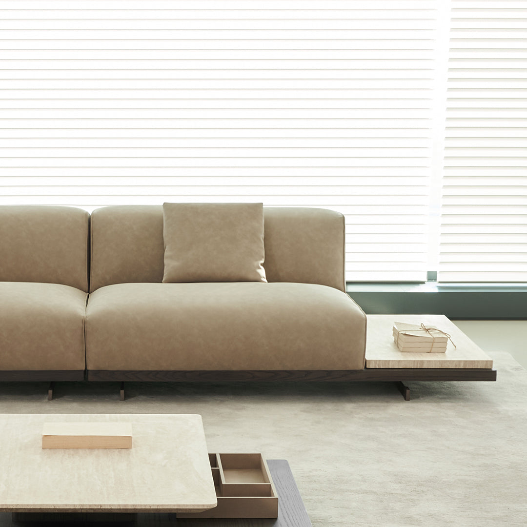 Miya Single Seater Module With Side Table - AMBO-S80249 - C1(Y.J) - Sofas - ebarza Furniture UAE | Shop Modern Furniture in Abu Dhabi & Dubai - مفروشات ايبازرا في الامارات | تسوق اثاث عصري وديكورات مميزة في دبي وابوظبي