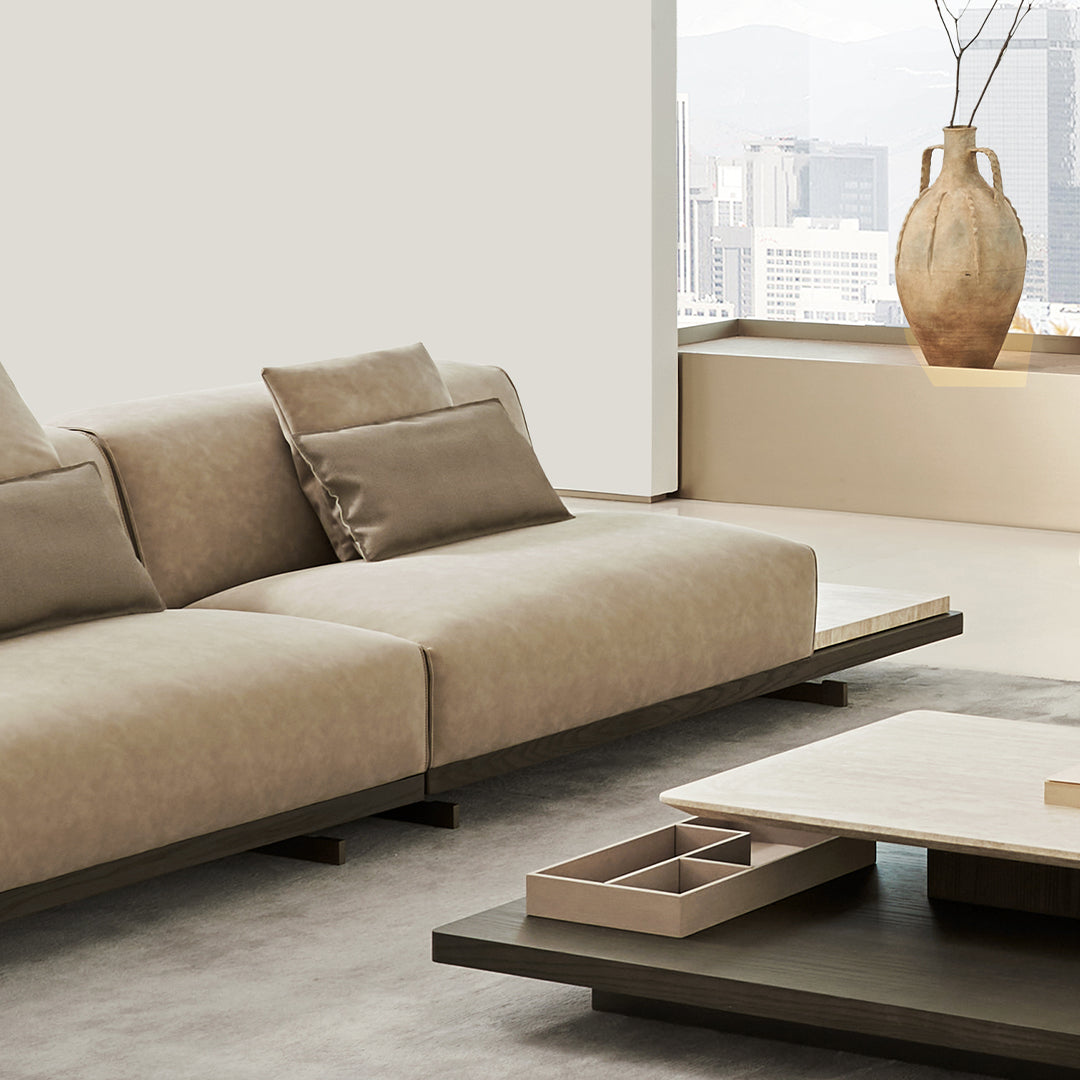 Miya Single Seater Module With Side Table - AMBO-S80249 - C1(Y.J) - Sofas - ebarza Furniture UAE | Shop Modern Furniture in Abu Dhabi & Dubai - مفروشات ايبازرا في الامارات | تسوق اثاث عصري وديكورات مميزة في دبي وابوظبي