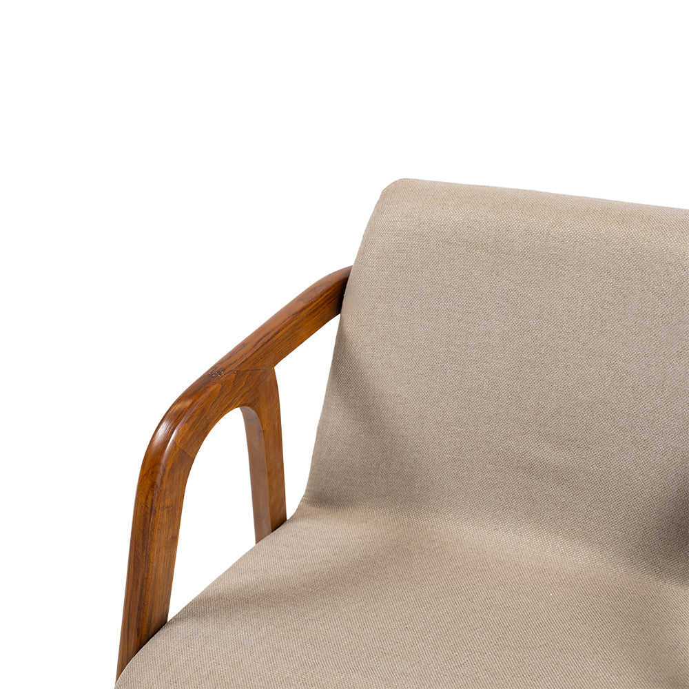 Natura Solid Ash Wood Chair Beige-Light Walnut - Chairs - ebarza Furniture UAE | Shop Modern Furniture in Abu Dhabi & Dubai - مفروشات ايبازرا في الامارات | تسوق اثاث عصري وديكورات مميزة في دبي وابوظبي