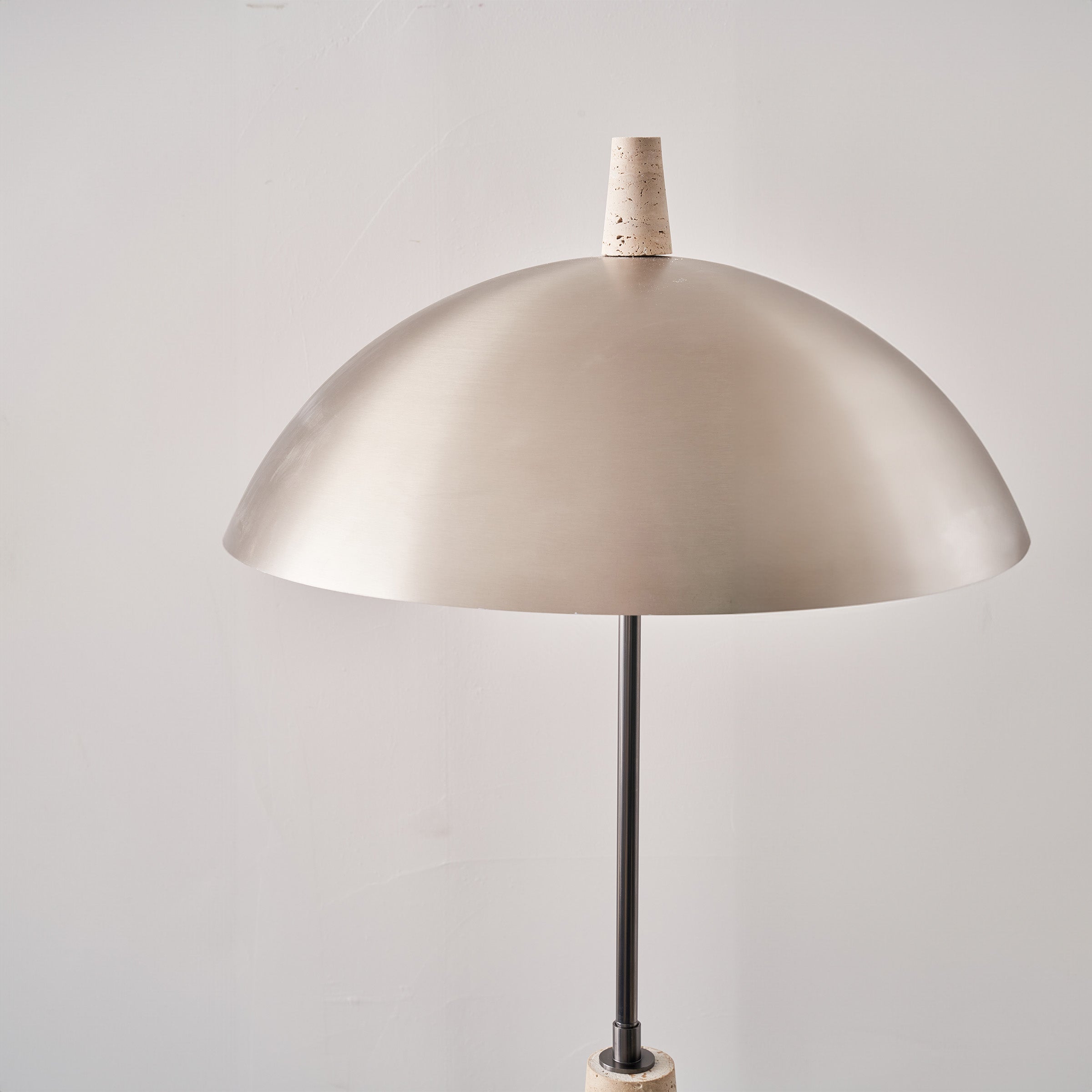 Natural Travertine Floor Lamp JA-015F - Floor Lamps - ebarza Furniture UAE | Shop Modern Furniture in Abu Dhabi & Dubai - مفروشات ايبازرا في الامارات | تسوق اثاث عصري وديكورات مميزة في دبي وابوظبي