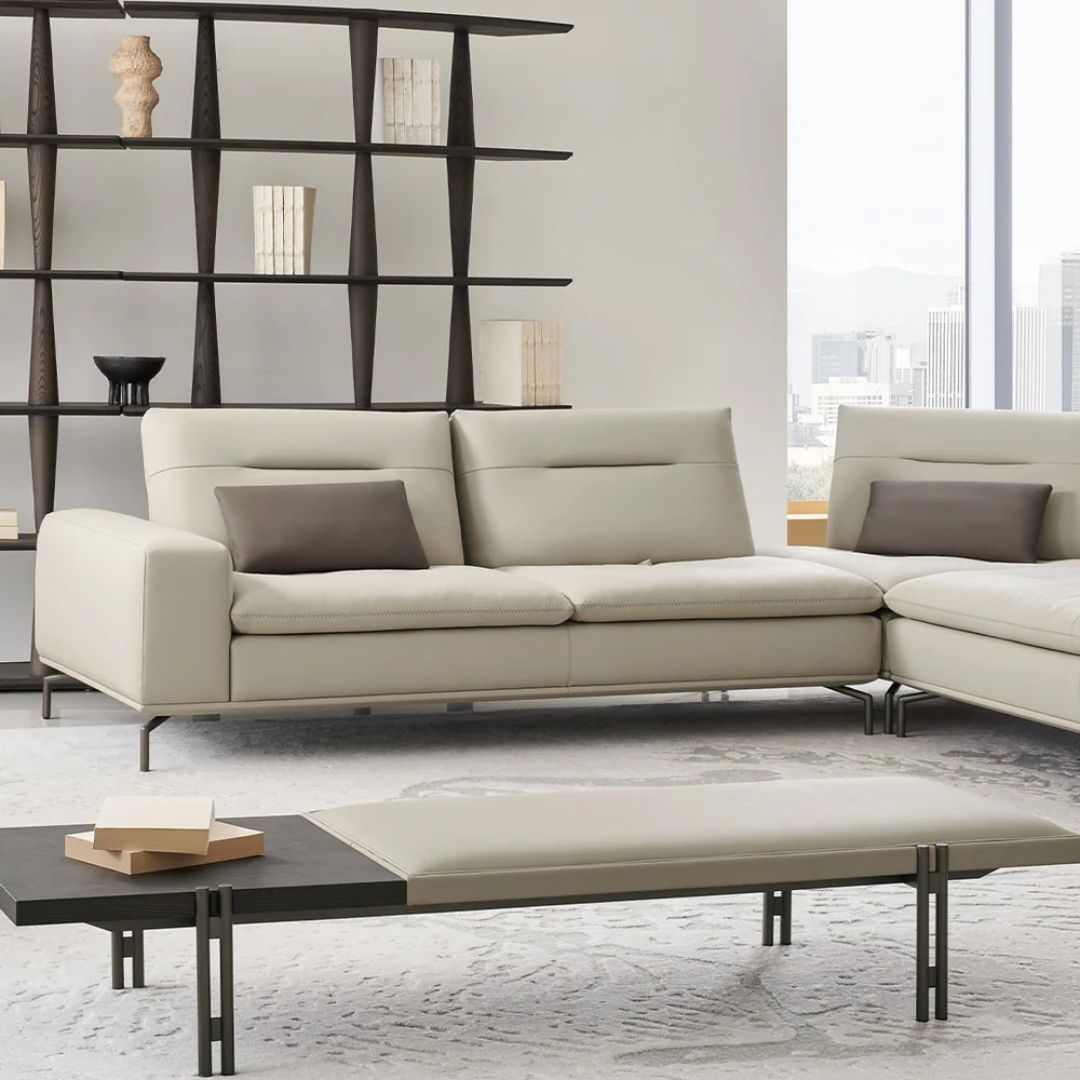Pre-order 25 Days Delivery Nexus 2 Seater Left Arm Modular Sofa - AMF-S180 - Sofas - ebarza Furniture UAE | Shop Modern Furniture in Abu Dhabi & Dubai - مفروشات ايبازرا في الامارات | تسوق اثاث عصري وديكورات مميزة في دبي وابوظبي