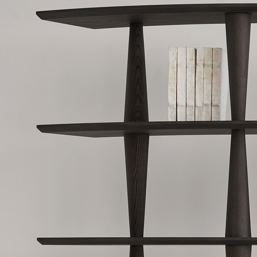 Nexus Shelf Ash Wood Italian Grey - BMS-SJ-517 - Shelves - ebarza Furniture UAE | Shop Modern Furniture in Abu Dhabi & Dubai - مفروشات ايبازرا في الامارات | تسوق اثاث عصري وديكورات مميزة في دبي وابوظبي