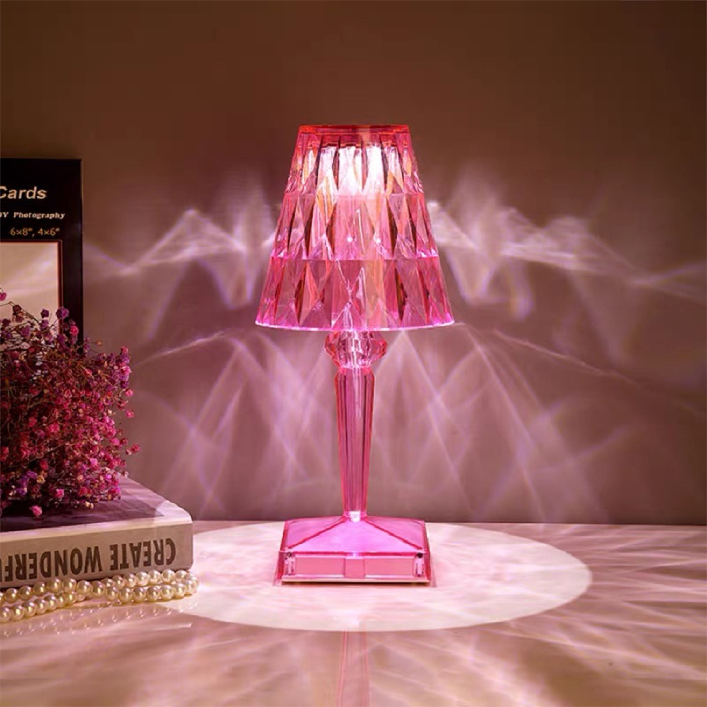 Night Light Purple Table lamp HTD-INL78515 PURPLE - Desk\table Lamps - ebarza Furniture UAE | Shop Modern Furniture in Abu Dhabi & Dubai - مفروشات ايبازرا في الامارات | تسوق اثاث عصري وديكورات مميزة في دبي وابوظبي