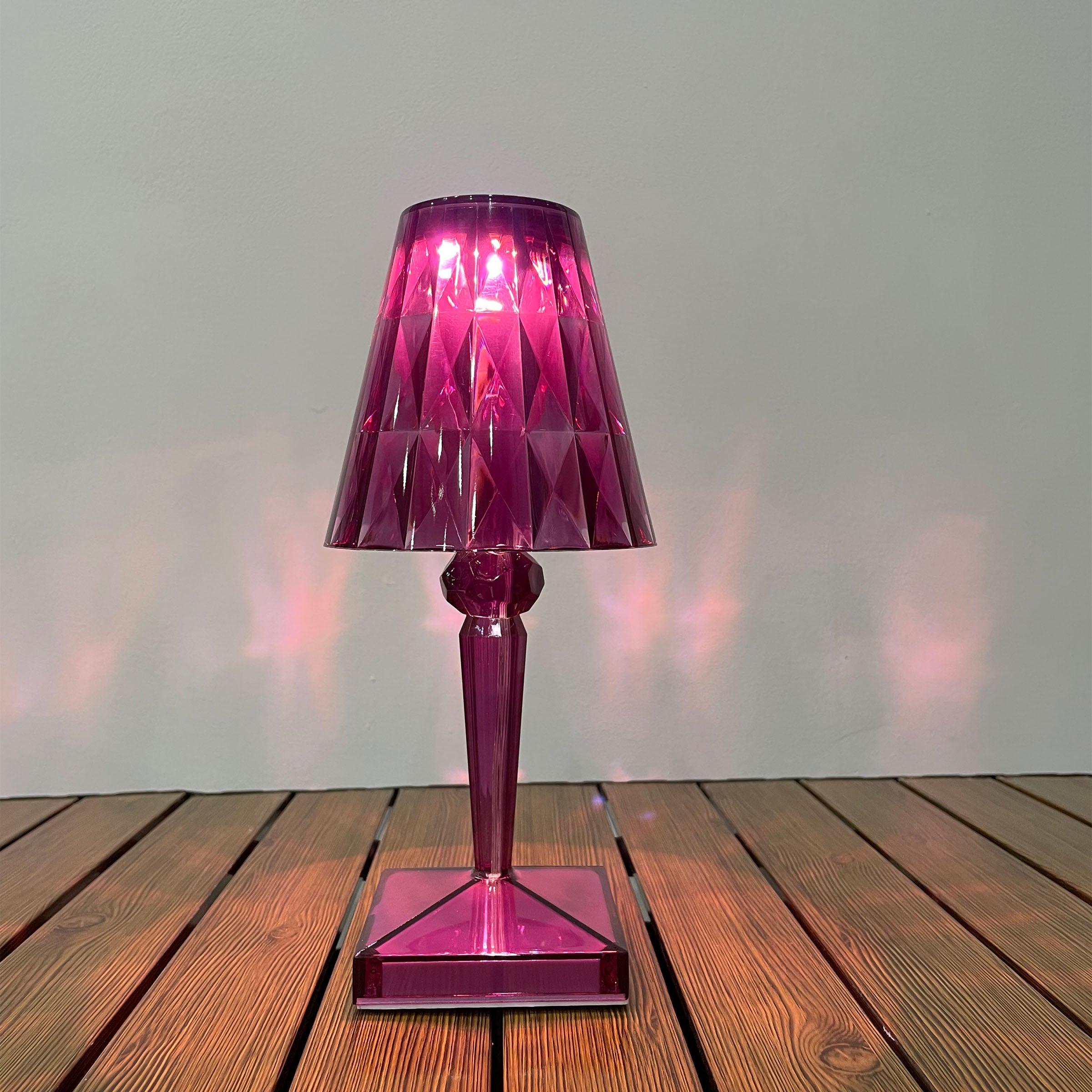 Night Light Purple Table lamp HTD-INL78515 PURPLE - Desk\table Lamps - ebarza Furniture UAE | Shop Modern Furniture in Abu Dhabi & Dubai - مفروشات ايبازرا في الامارات | تسوق اثاث عصري وديكورات مميزة في دبي وابوظبي