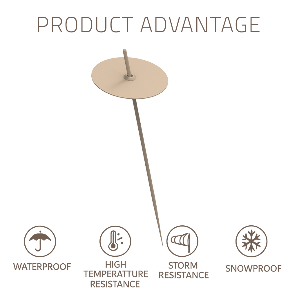 Priky Outdoor Lamp LWC574-A - Outdoor lightings - ebarza Furniture UAE | Shop Modern Furniture in Abu Dhabi & Dubai - مفروشات ايبازرا في الامارات | تسوق اثاث عصري وديكورات مميزة في دبي وابوظبي