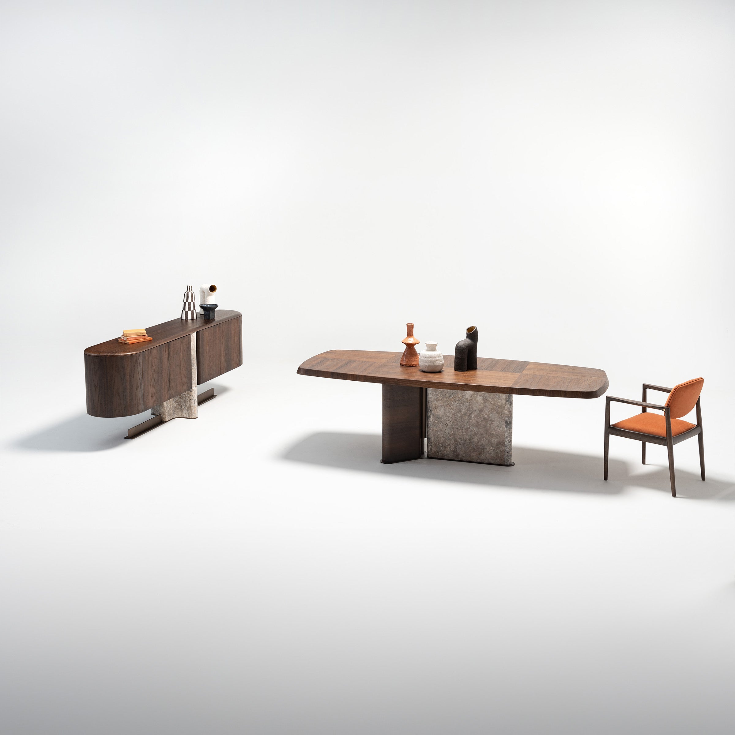 ODEON DINING TABLE 2.78 OD-DT-001 - Dining Tables - ebarza Furniture UAE | Shop Modern Furniture in Abu Dhabi & Dubai - مفروشات ايبازرا في الامارات | تسوق اثاث عصري وديكورات مميزة في دبي وابوظبي