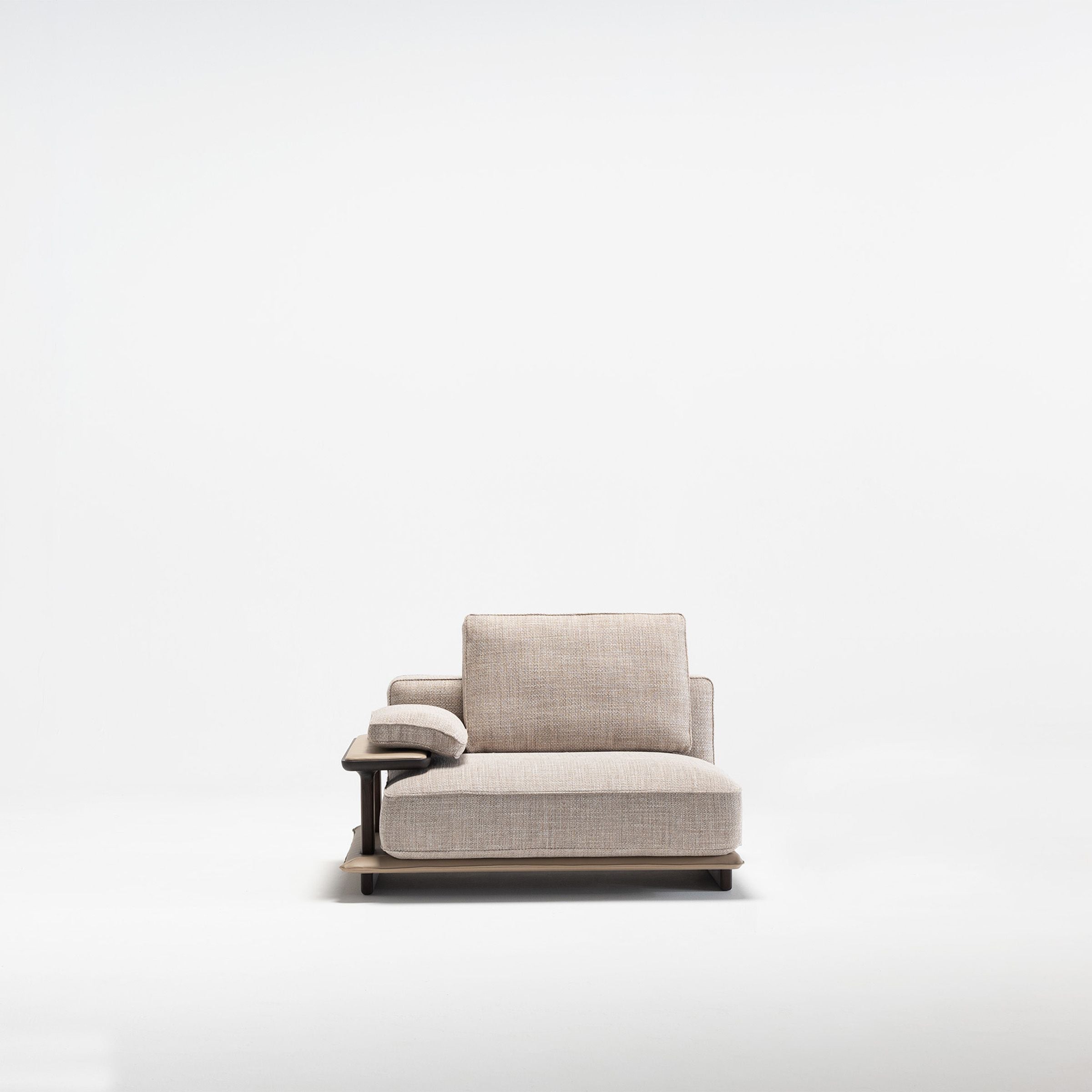 ODEON SINGLE MODULE WITH LEFT ARM 123cm for Odeon Sofa OD-L/M-ARM003 - Sofas - ebarza Furniture UAE | Shop Modern Furniture in Abu Dhabi & Dubai - مفروشات ايبازرا في الامارات | تسوق اثاث عصري وديكورات مميزة في دبي وابوظبي