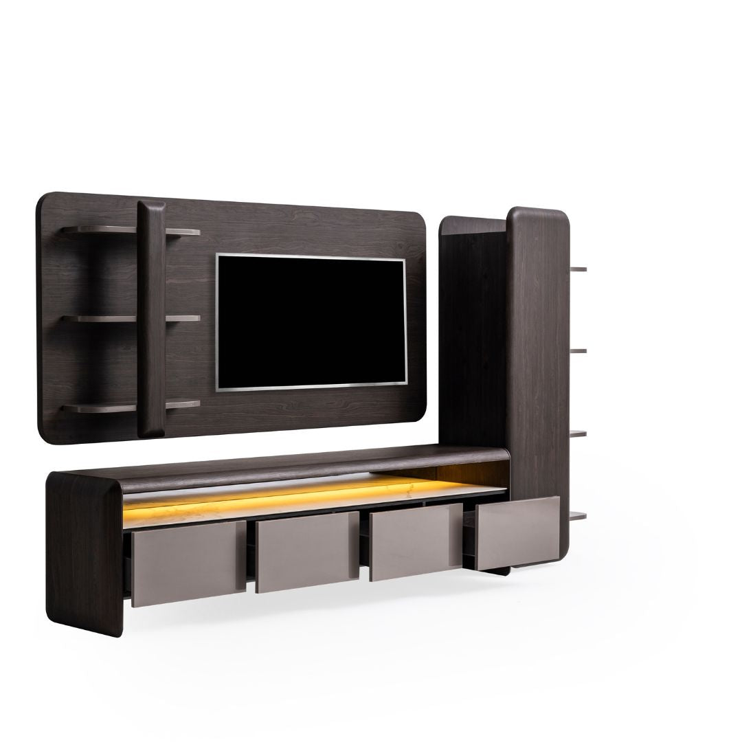 Orca Cabinet MES- RIGHT CABINET002 -  Cabinets - ebarza Furniture UAE | Shop Modern Furniture in Abu Dhabi & Dubai - مفروشات ايبازرا في الامارات | تسوق اثاث عصري وديكورات مميزة في دبي وابوظبي