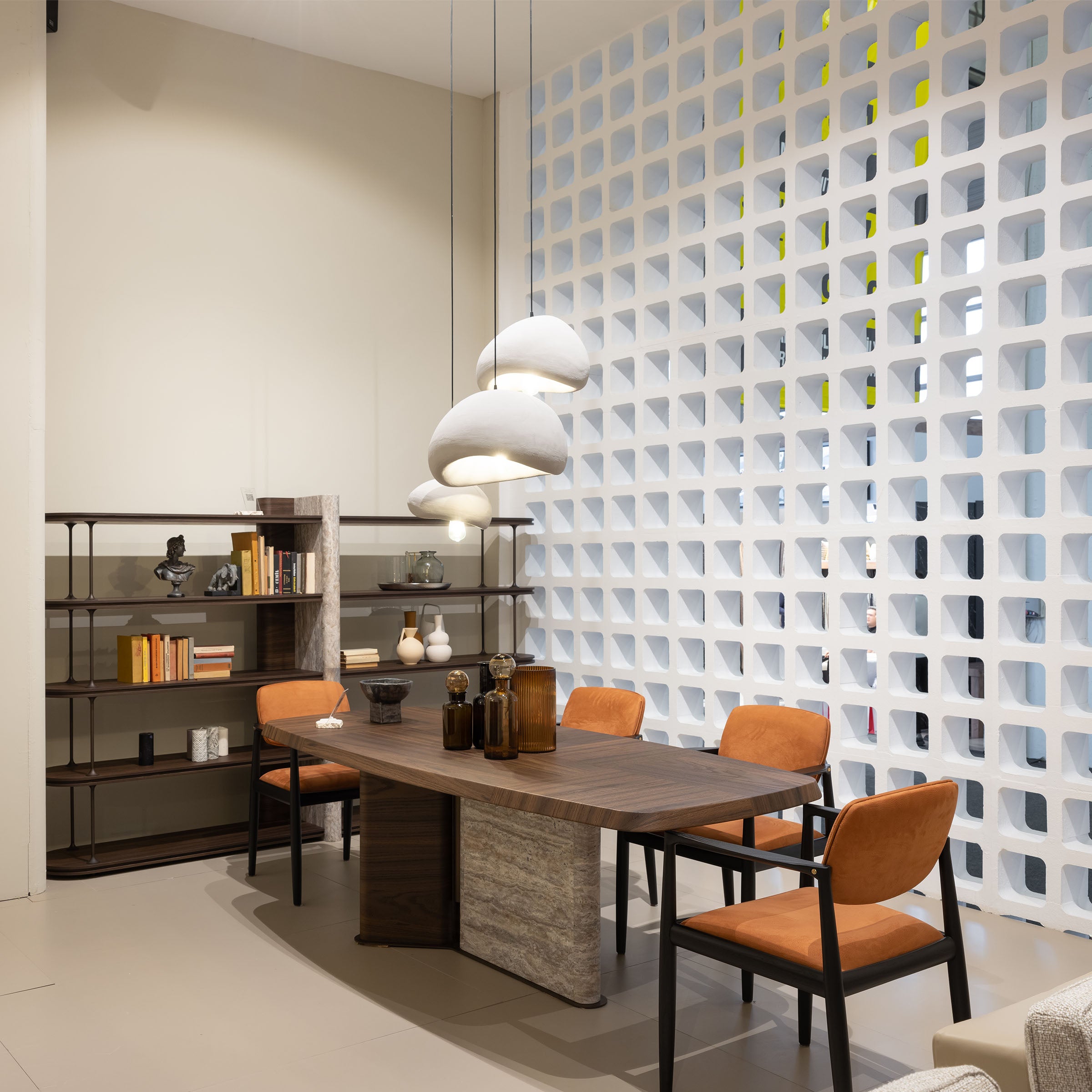 ODEON BOOKSHELF OD-BS-001 - Shelves - ebarza Furniture UAE | Shop Modern Furniture in Abu Dhabi & Dubai - مفروشات ايبازرا في الامارات | تسوق اثاث عصري وديكورات مميزة في دبي وابوظبي