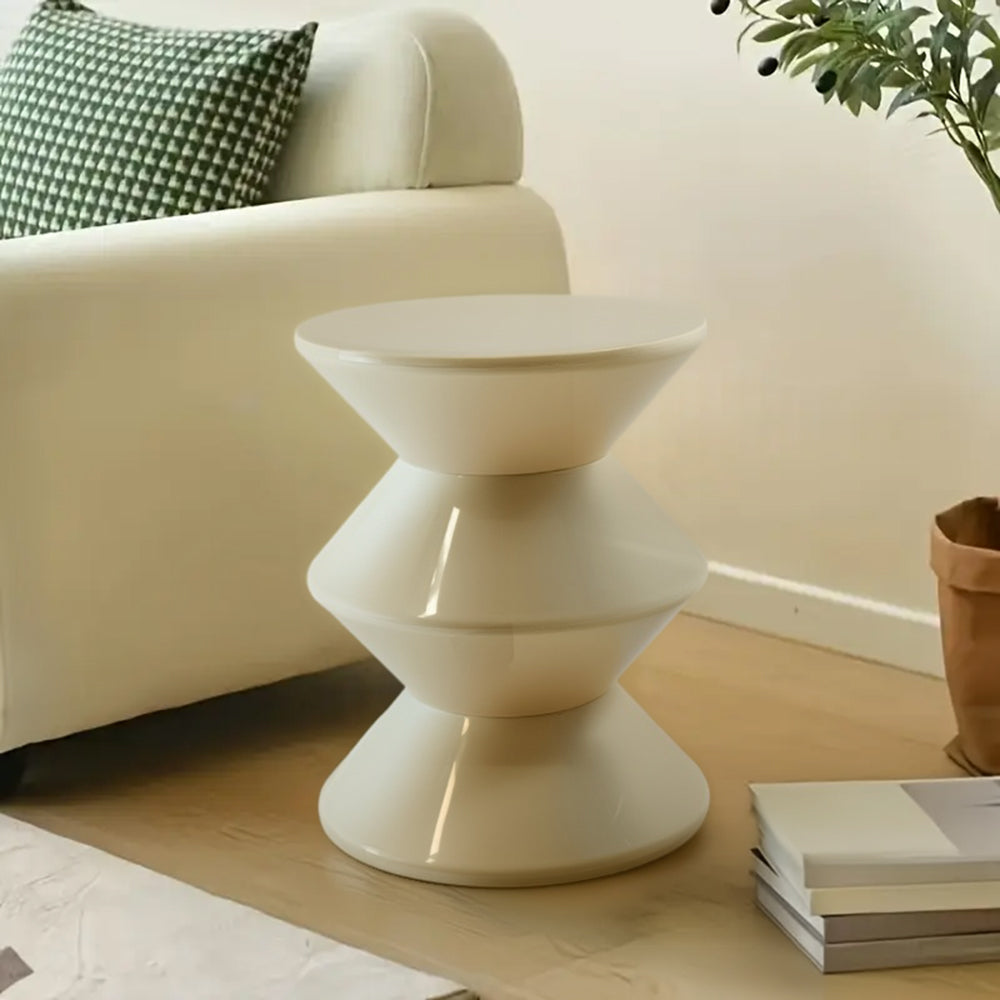 Side Table PC-176A/Off White - Side Tables - ebarza Furniture UAE | Shop Modern Furniture in Abu Dhabi & Dubai - مفروشات ايبازرا في الامارات | تسوق اثاث عصري وديكورات مميزة في دبي وابوظبي