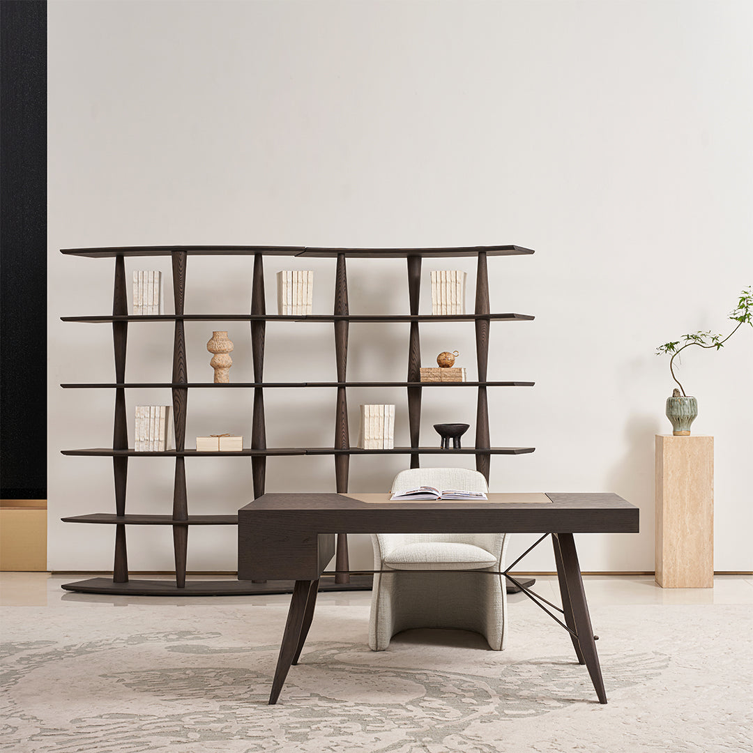 Nexus Shelf Ash Wood Italian Grey - BMS-SJ-517 - Shelves - ebarza Furniture UAE | Shop Modern Furniture in Abu Dhabi & Dubai - مفروشات ايبازرا في الامارات | تسوق اثاث عصري وديكورات مميزة في دبي وابوظبي