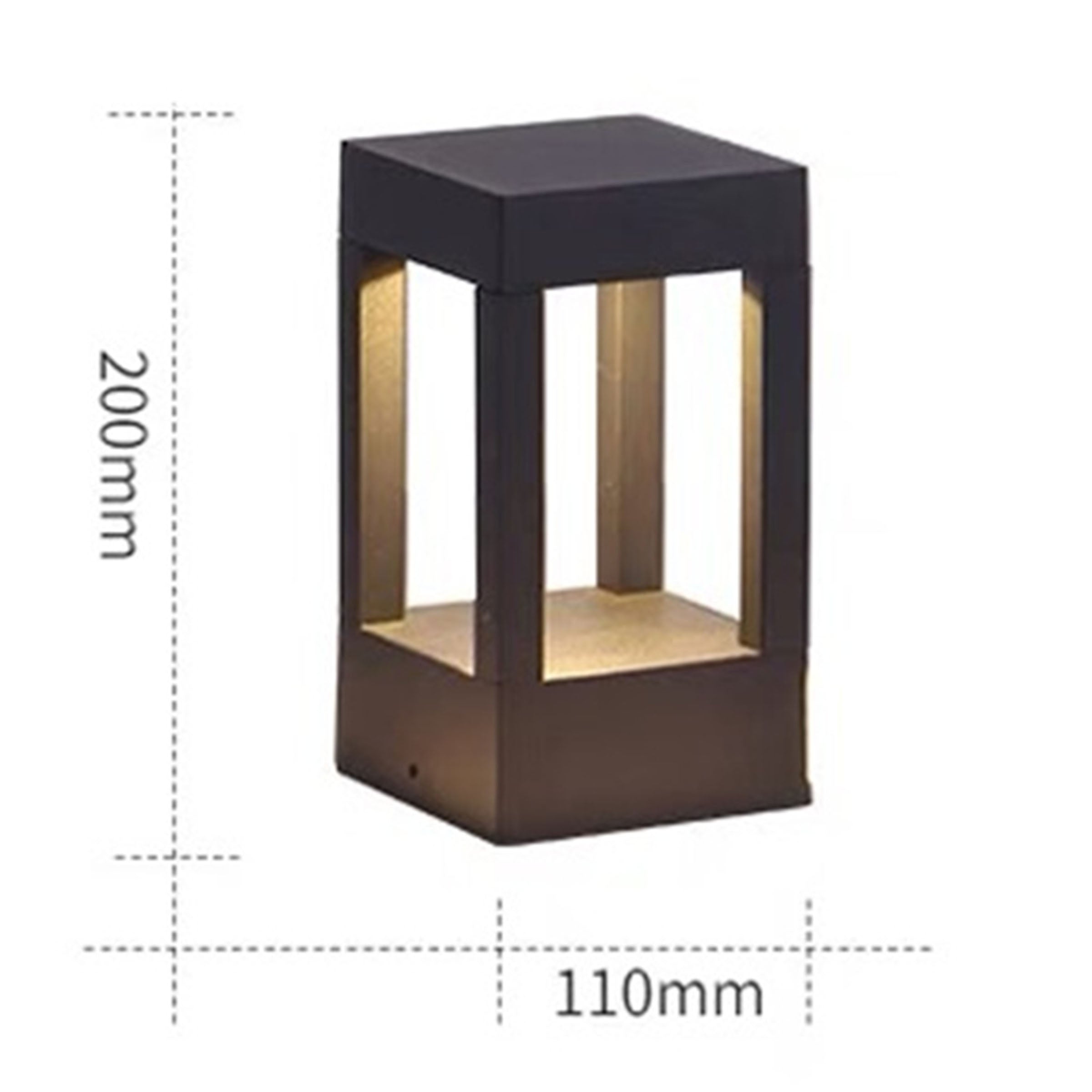 Outdoor Lawn Light HTD-K-2909 - Outdoor lightings - ebarza Furniture UAE | Shop Modern Furniture in Abu Dhabi & Dubai - مفروشات ايبازرا في الامارات | تسوق اثاث عصري وديكورات مميزة في دبي وابوظبي