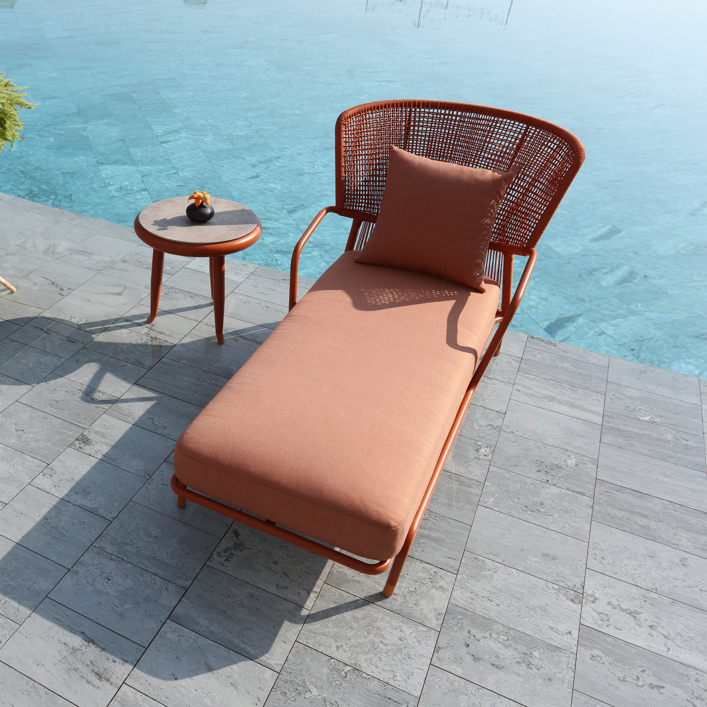 Mantis Outdoor Relax Sunbed MXY-MLC01 - Outdoor Chairs - ebarza Furniture UAE | Shop Modern Furniture in Abu Dhabi & Dubai - مفروشات ايبازرا في الامارات | تسوق اثاث عصري وديكورات مميزة في دبي وابوظبي
