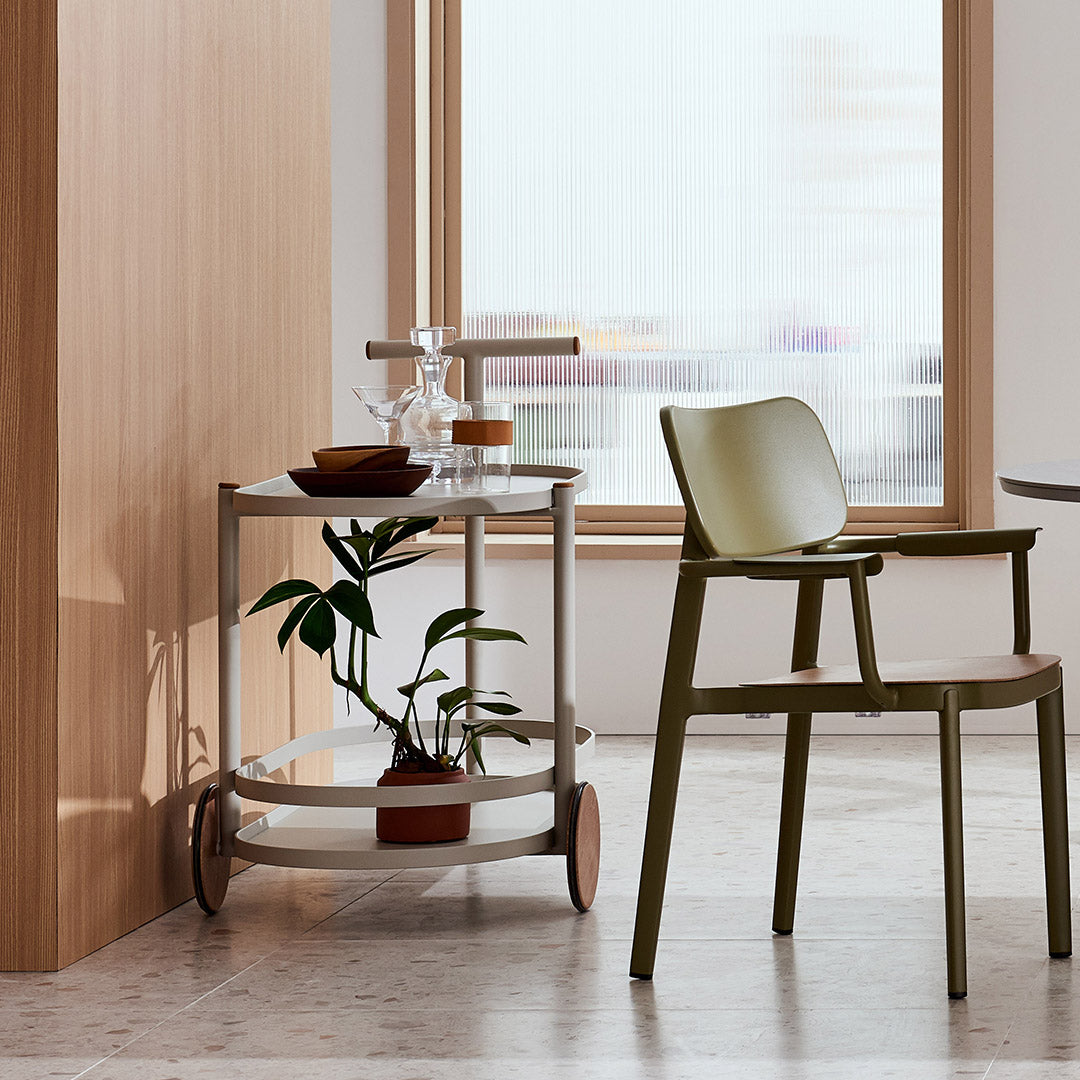 PIPE BAR CART KT8503N42ALU - Trolley - ebarza Furniture UAE | Shop Modern Furniture in Abu Dhabi & Dubai - مفروشات ايبازرا في الامارات | تسوق اثاث عصري وديكورات مميزة في دبي وابوظبي