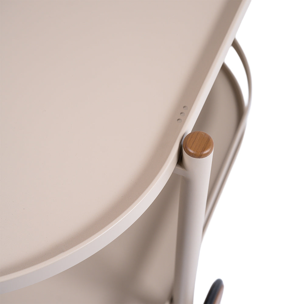 PIPE BAR CART KT8503N42ALU - Trolley - ebarza Furniture UAE | Shop Modern Furniture in Abu Dhabi & Dubai - مفروشات ايبازرا في الامارات | تسوق اثاث عصري وديكورات مميزة في دبي وابوظبي