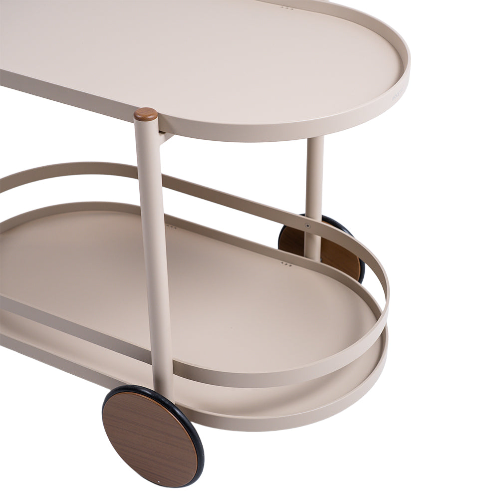 PIPE BAR CART KT8503N42ALU - Trolley - ebarza Furniture UAE | Shop Modern Furniture in Abu Dhabi & Dubai - مفروشات ايبازرا في الامارات | تسوق اثاث عصري وديكورات مميزة في دبي وابوظبي