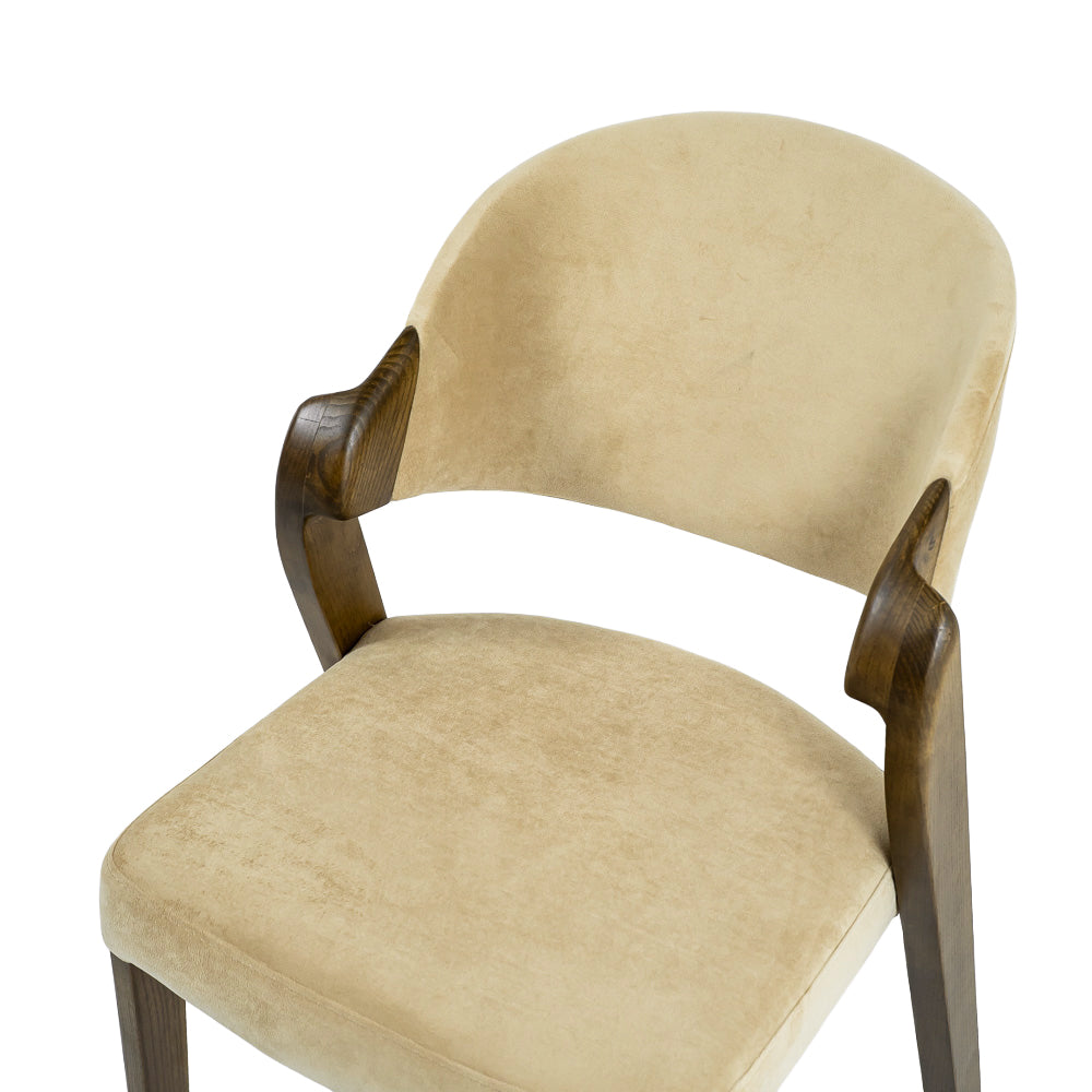 Pandora Solid Ash Wood Chair - Pand01 - Chairs - ebarza Furniture UAE | Shop Modern Furniture in Abu Dhabi & Dubai - مفروشات ايبازرا في الامارات | تسوق اثاث عصري وديكورات مميزة في دبي وابوظبي
